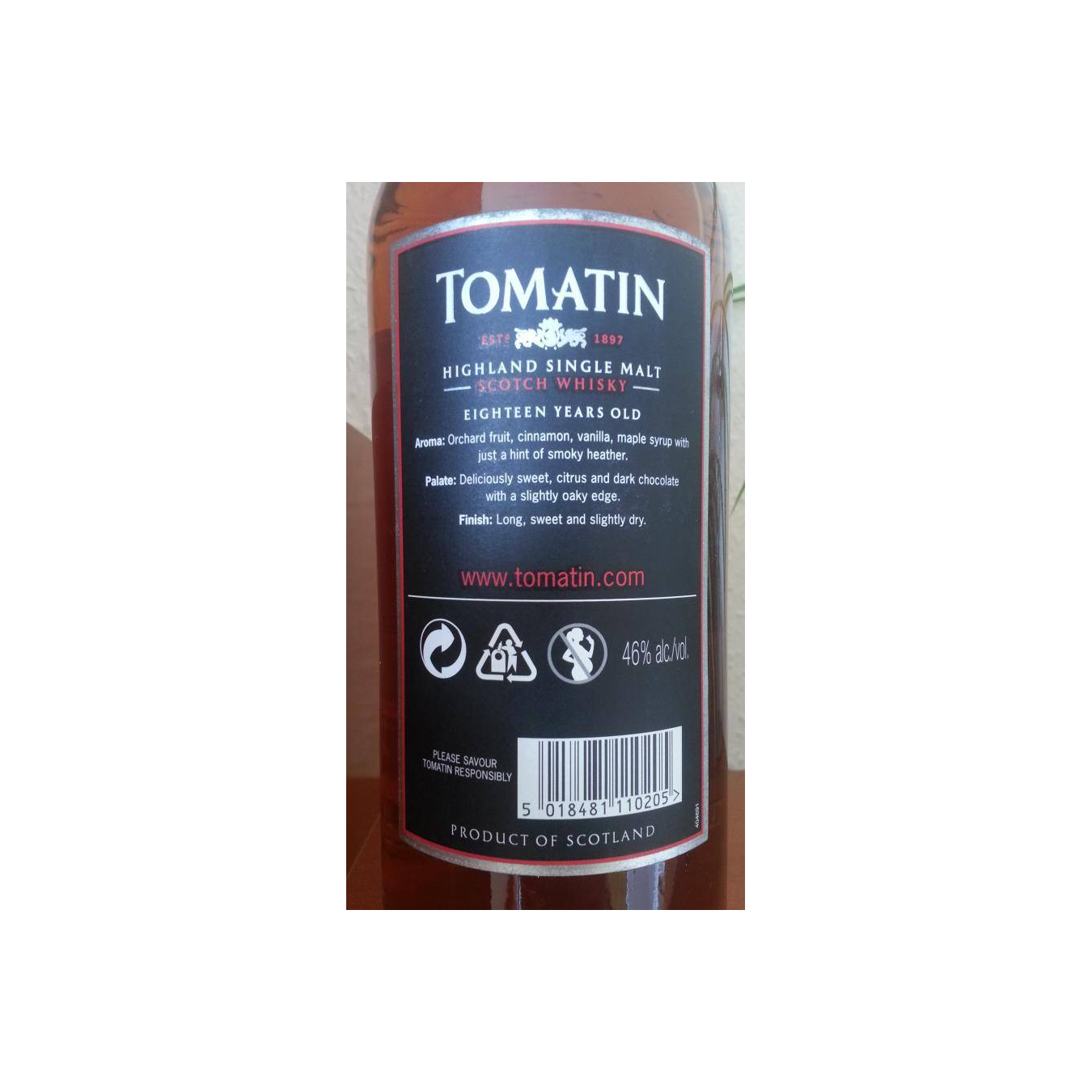 Tomatin 18 Years Single Malt Whisky 2