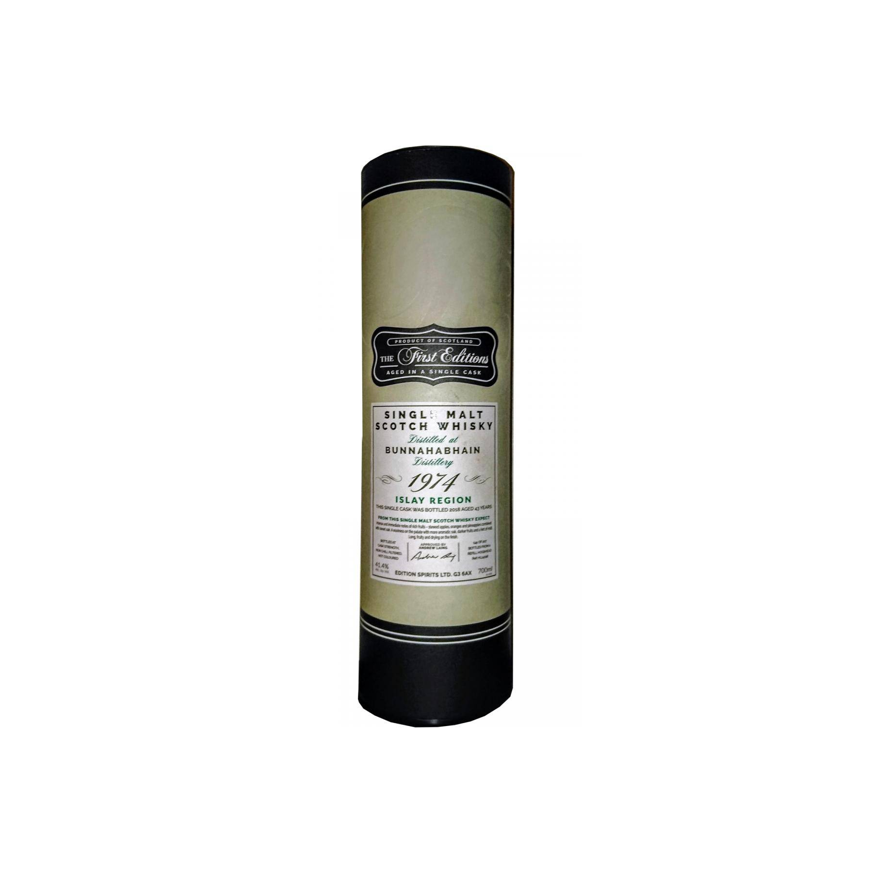 Bunnahabhain The First Editions 1974 43 Years Single Malt Whisky 3