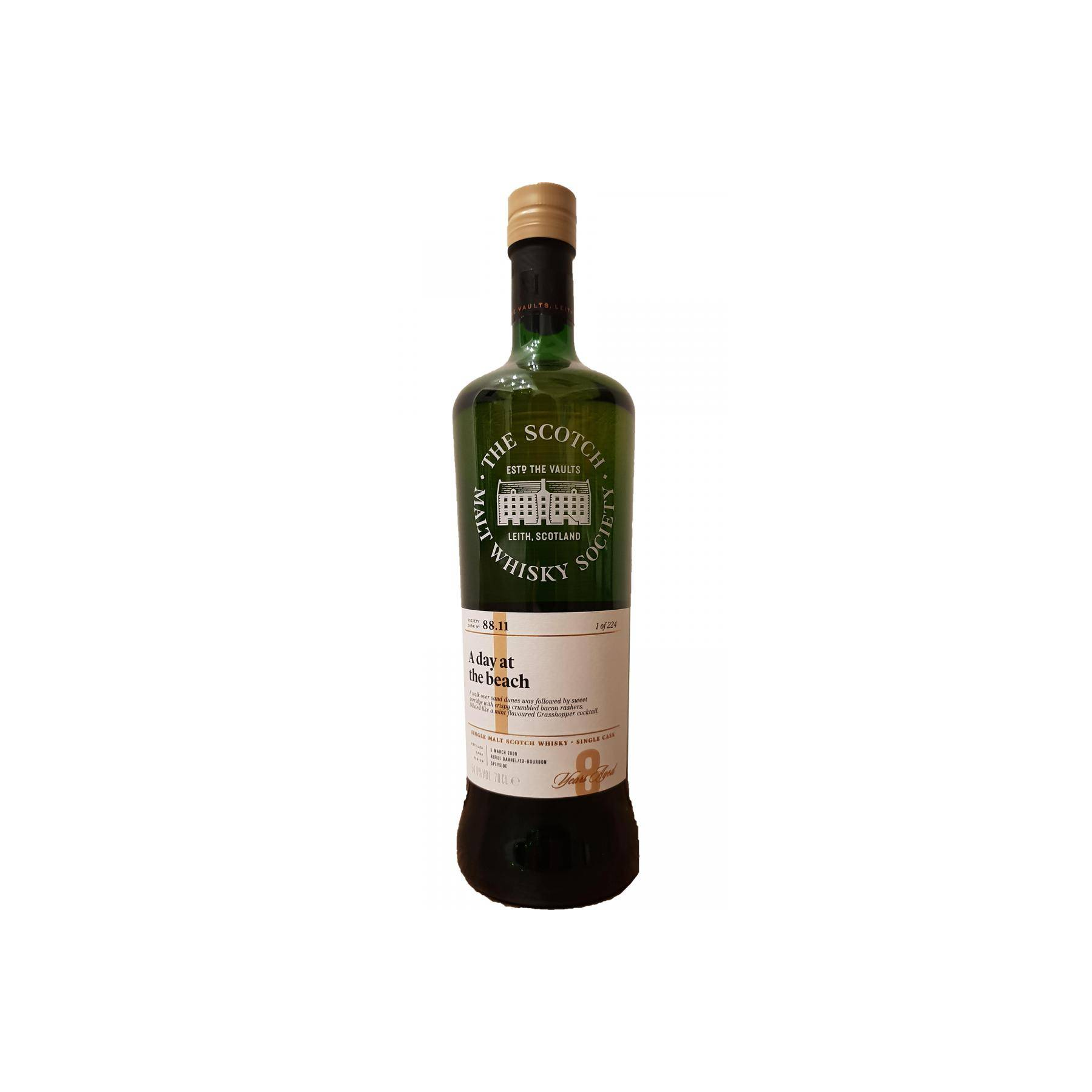 The Scotch Malt Whisky Society 2009 8 Years Single Malt Whisky