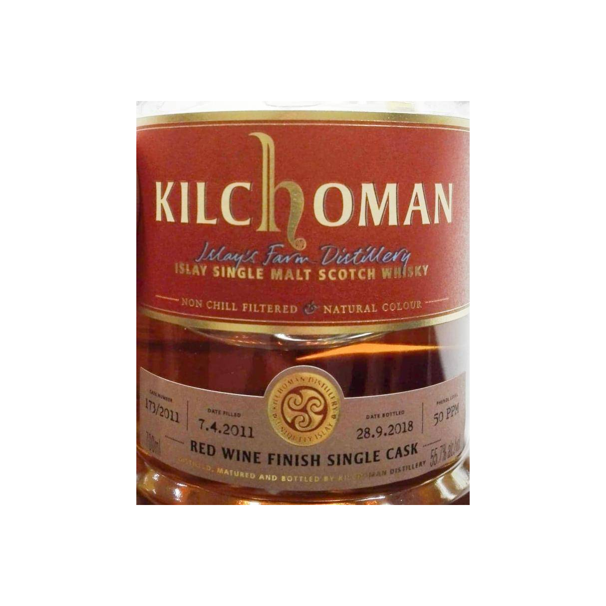 Kilchoman 2011 7 Years Single Malt Whisky