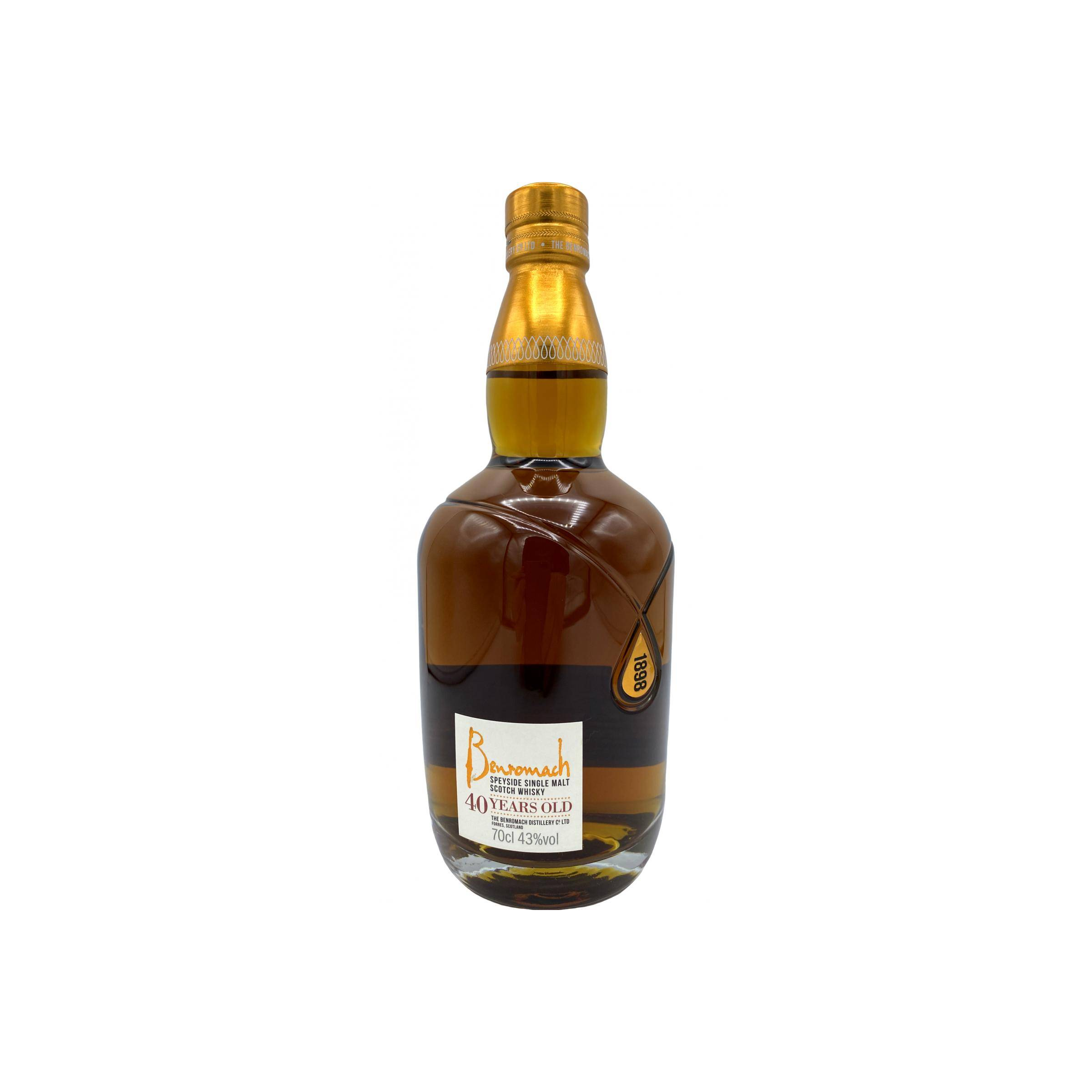 Benromach 40 Years Single Malt Whisky