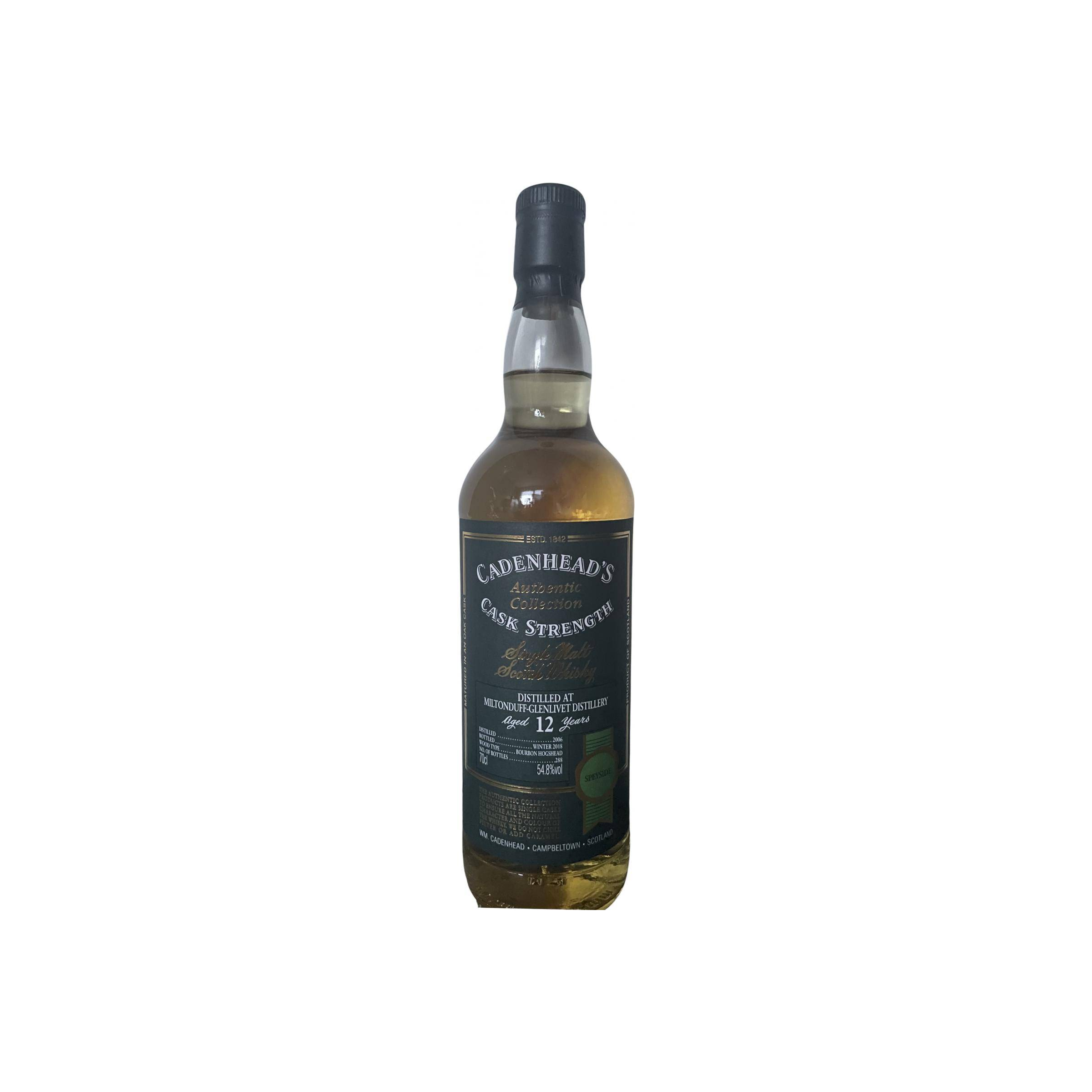Miltonduff Authentic Collection 2006 12 Years Single Malt Whisky
