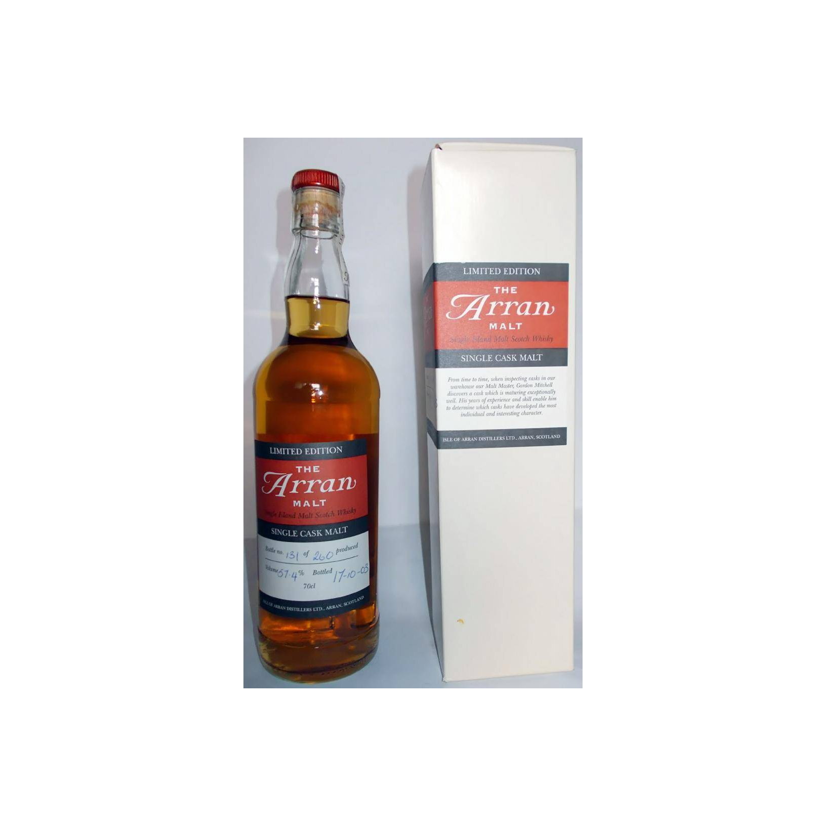 Arran 1995 7 Years Single Malt Whisky