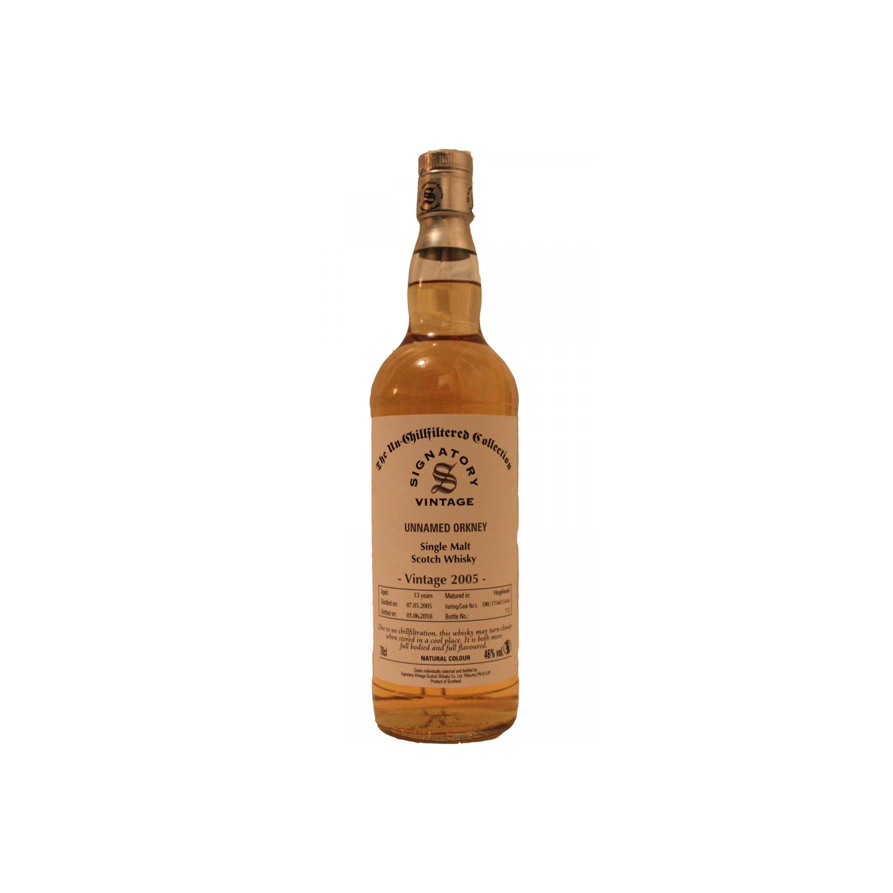 Signatory Vintage The Un-Chillfiltered Collection 2005 13 Years Single Malt Whisky 3