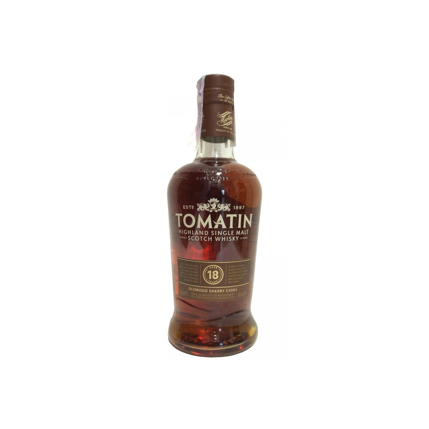 Tomatin 18 Years Single Malt Whisky
