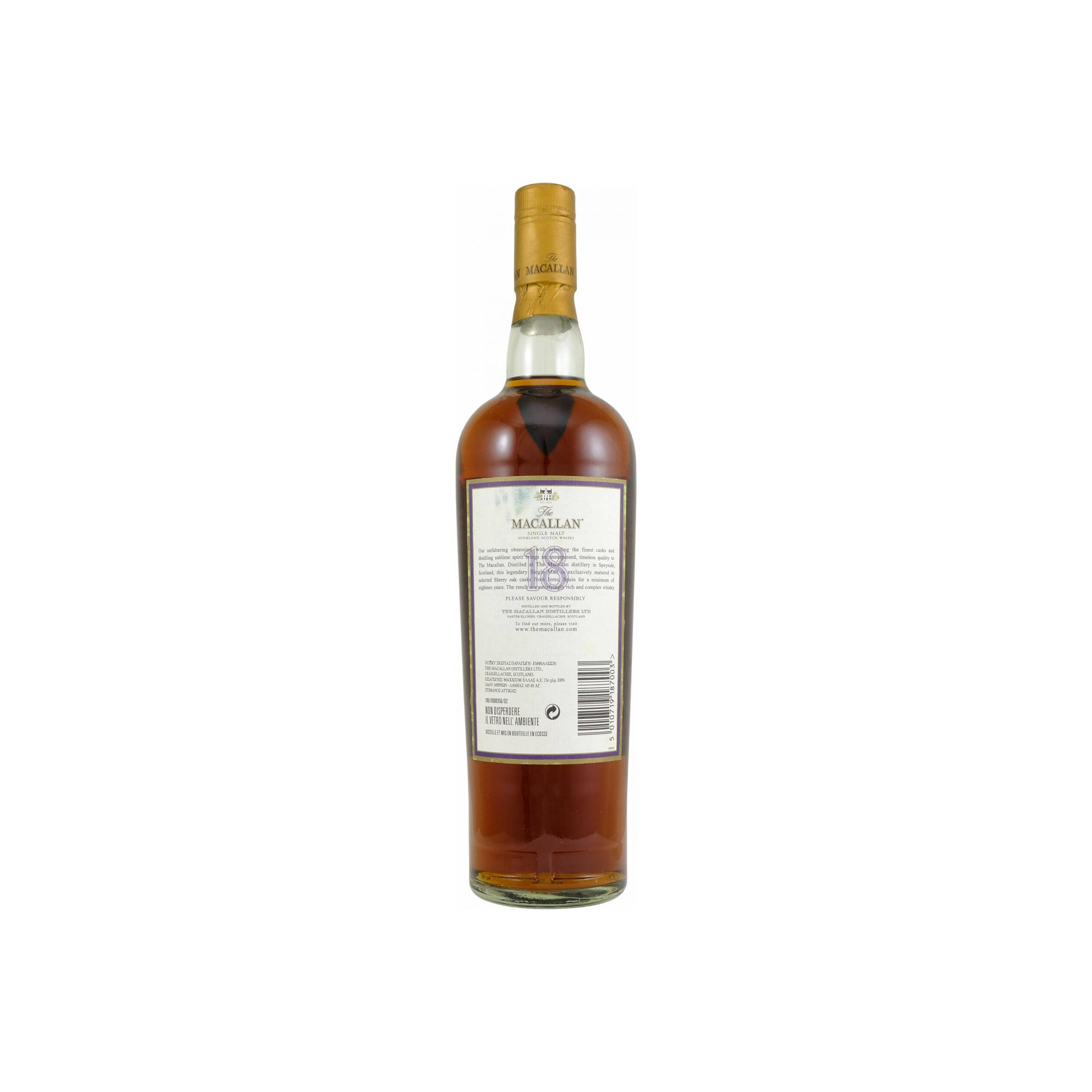 The Macallan 1988 18 Years Single Malt Whisky 2