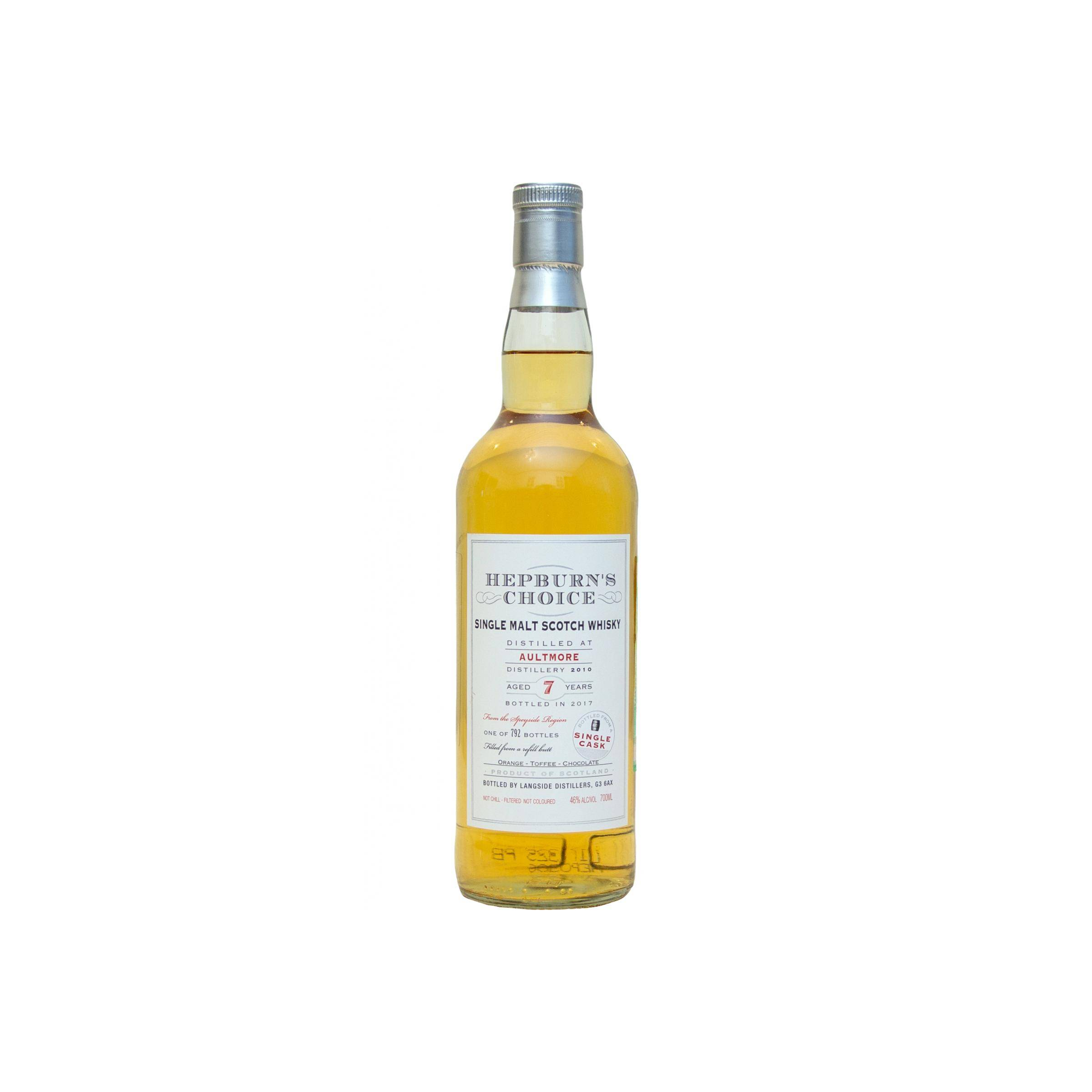 Aultmore 2010 7 Years Single Malt Whisky