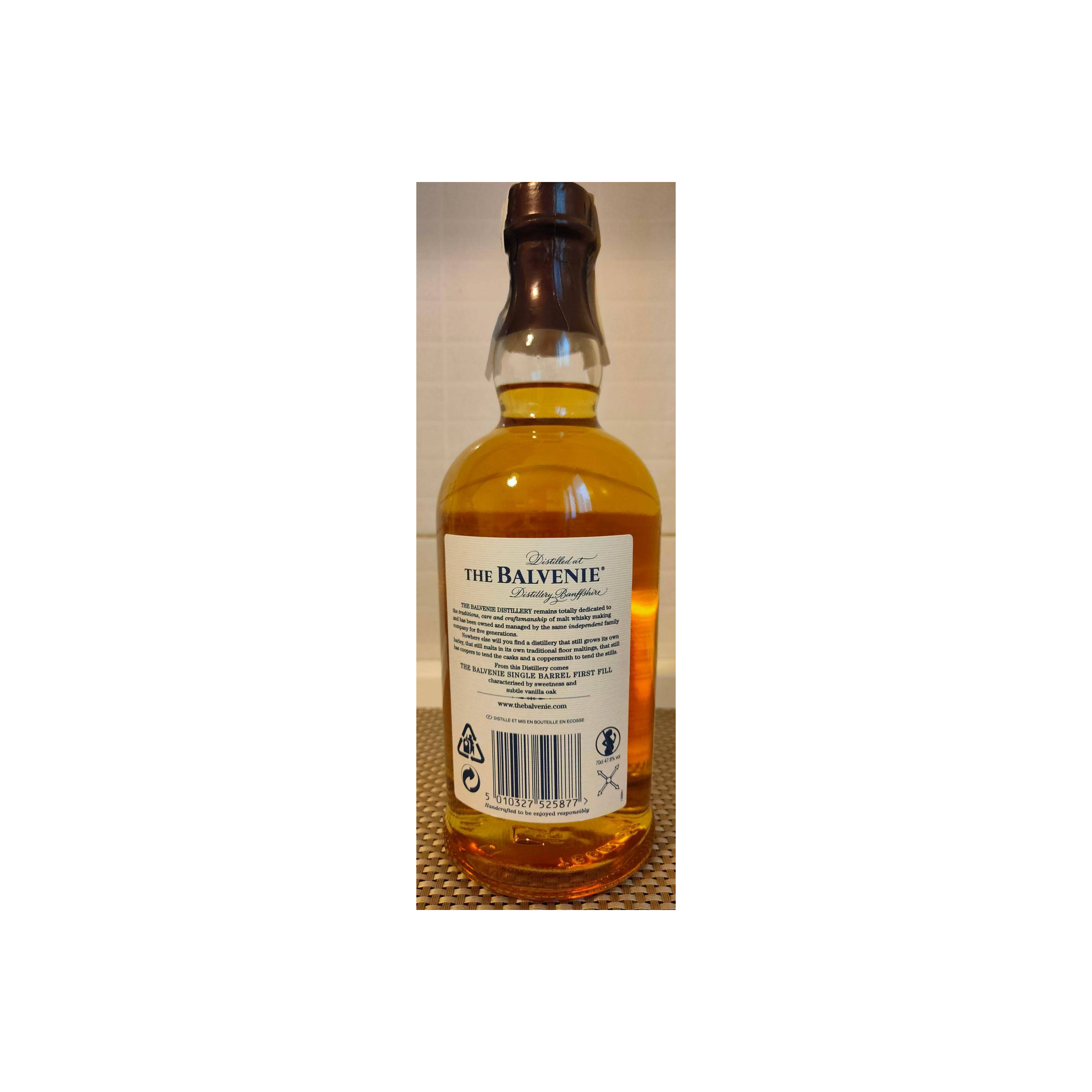 The Balvenie Single Cask 12 Years Single Malt Whisky 2