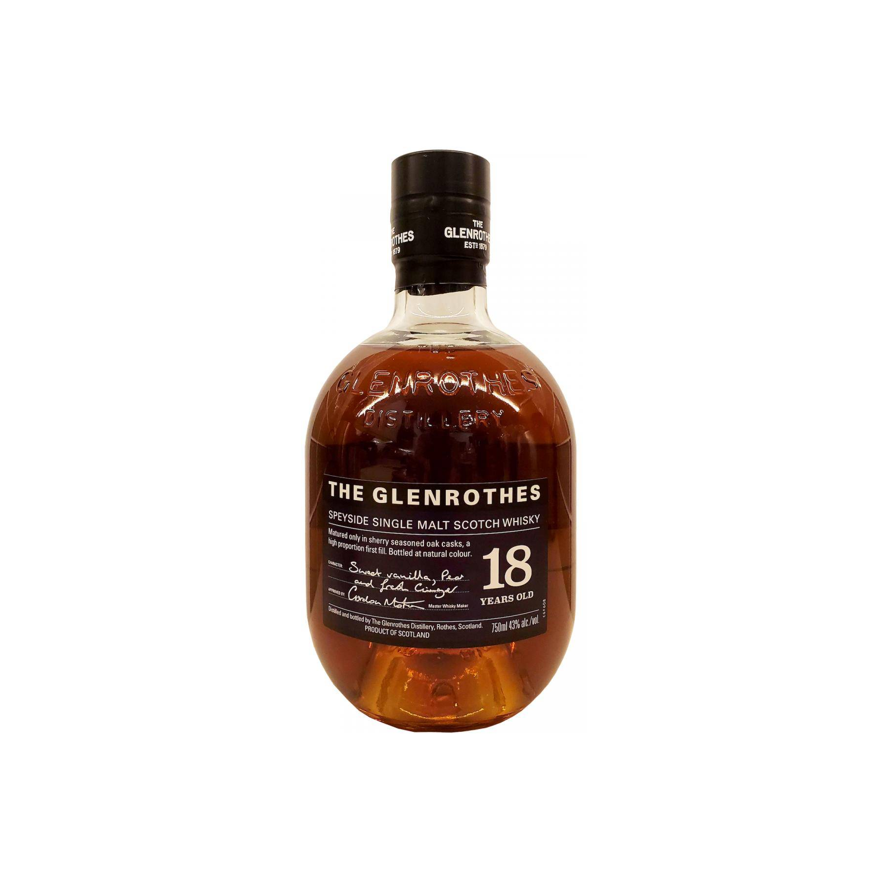 The Glenrothes 18 Years Single Malt Whisky