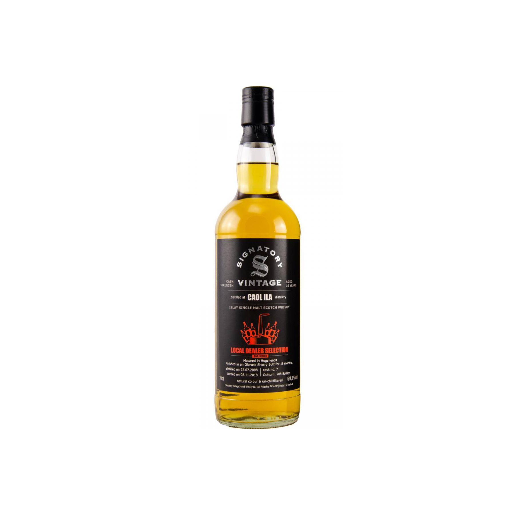 Caol Ila 2008 10 Years Single Malt Whisky