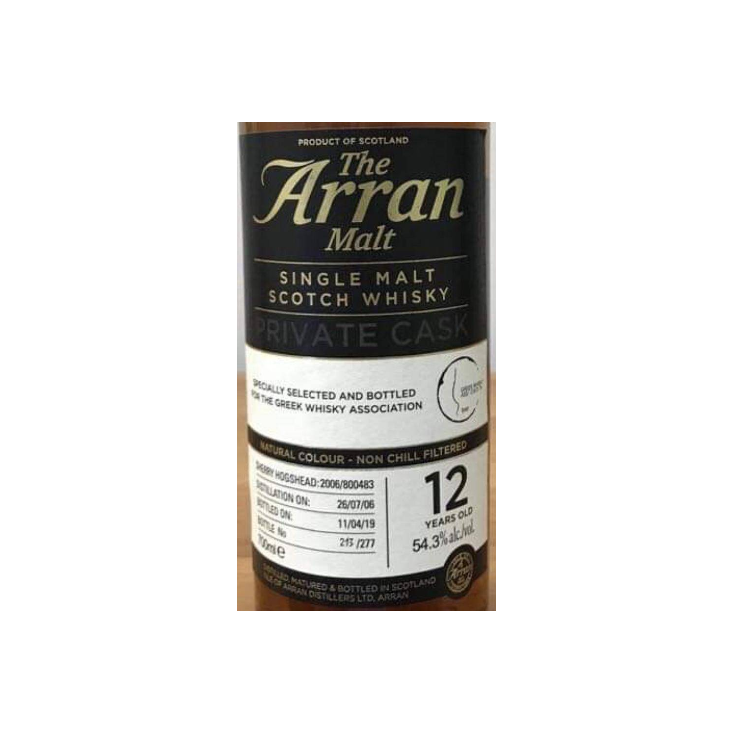 Arran Private Cask 2006 12 Years Single Malt Whisky 2