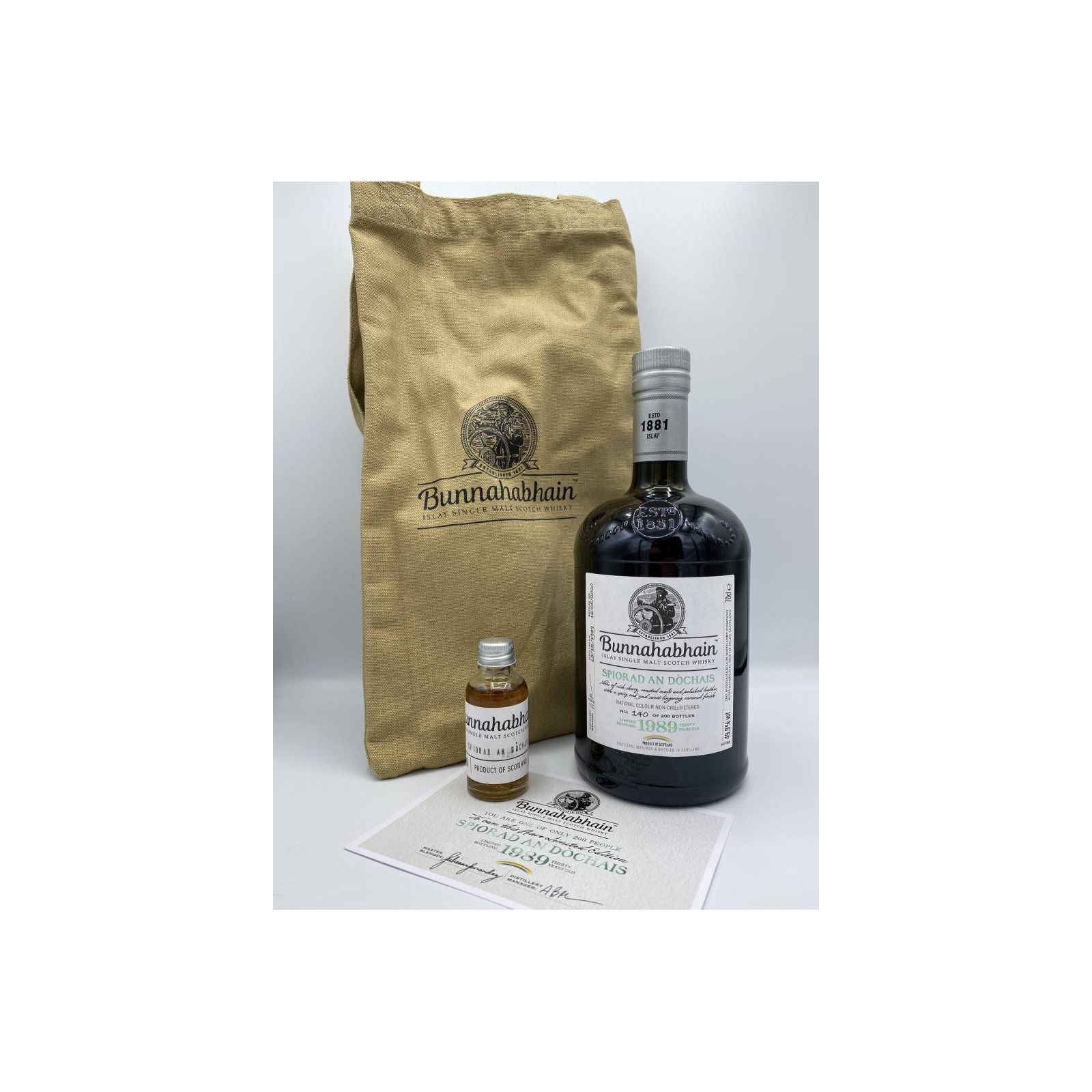 Bunnahabhain 1989 30 Years Single Malt Whisky 3