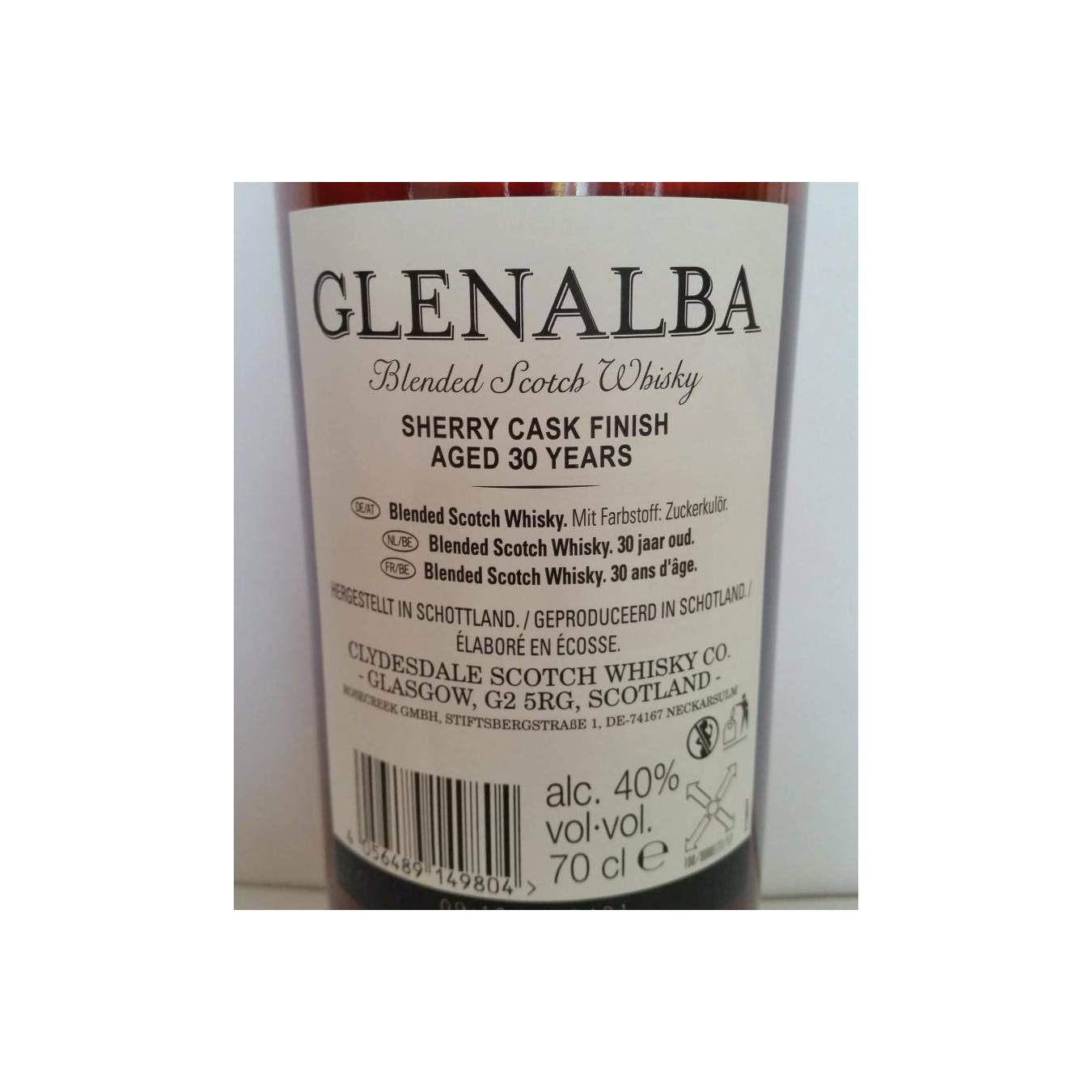 Glenalba 30-year-old Cd 3