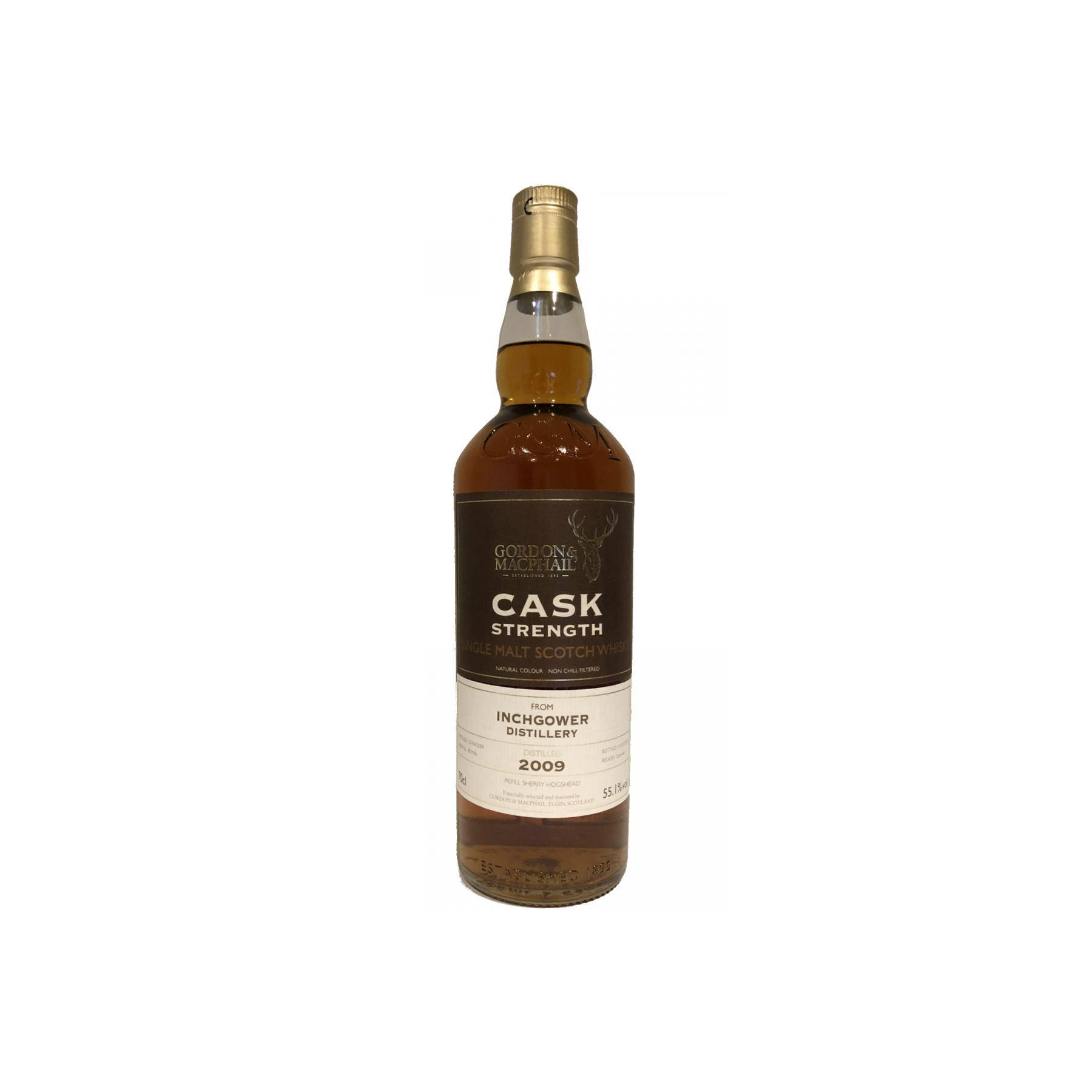 Inchgower Cask Strength Collection 2009 8 Years Single Malt Whisky