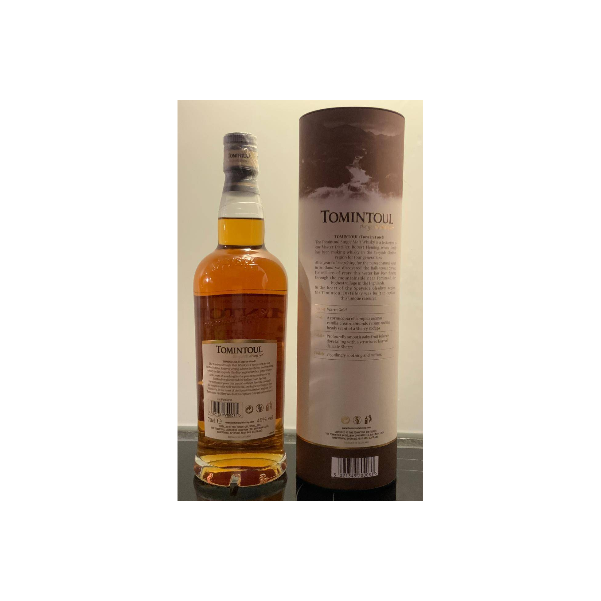 Tomintoul 12 Years Single Malt Whisky 3