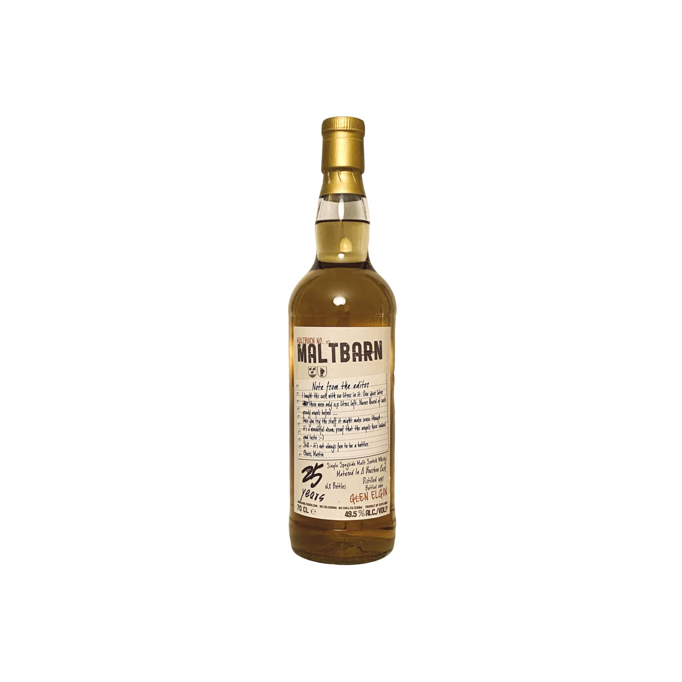 Glen Elgin 1995 25 Years Single Malt Whisky