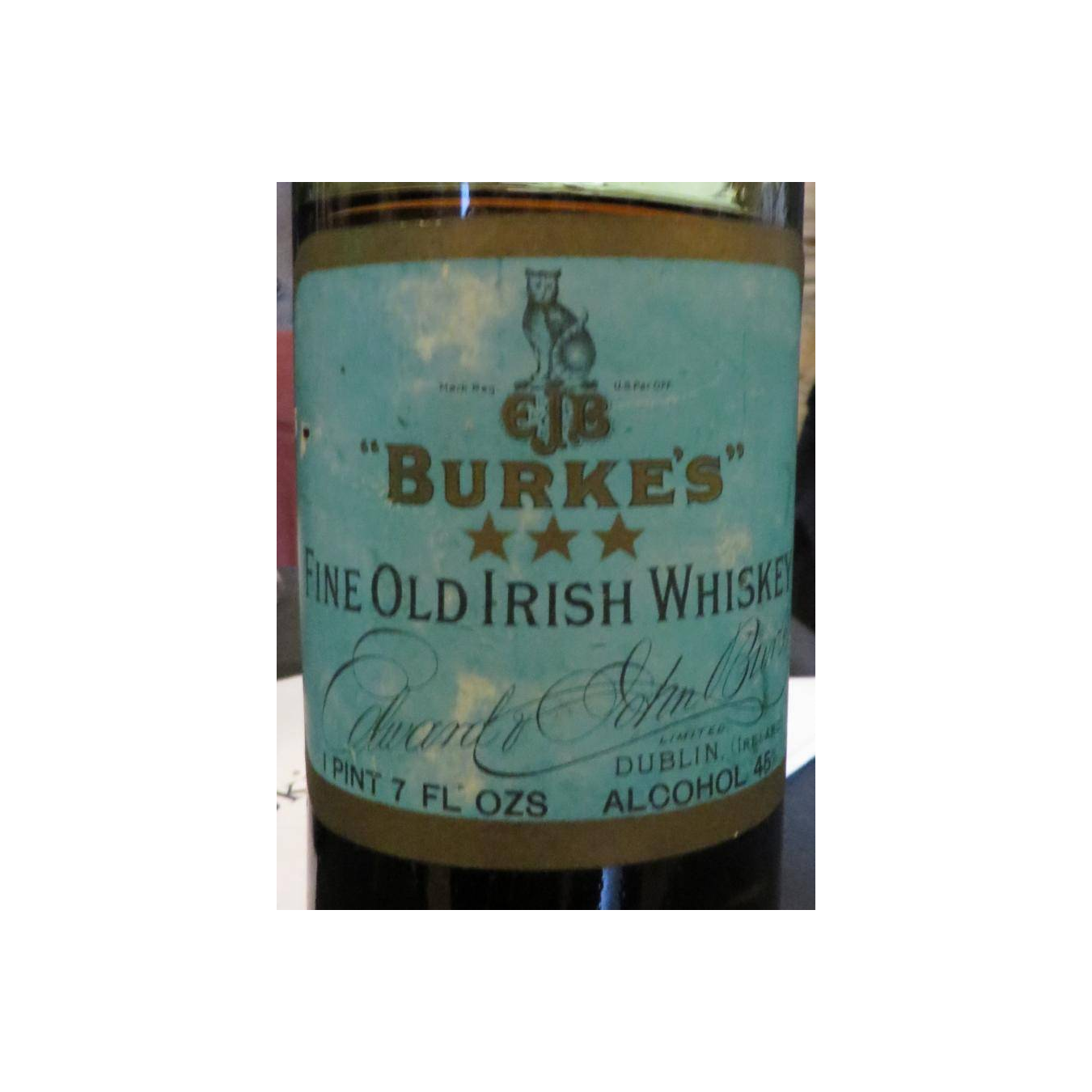 Burke's Fine Old Irish Whisky