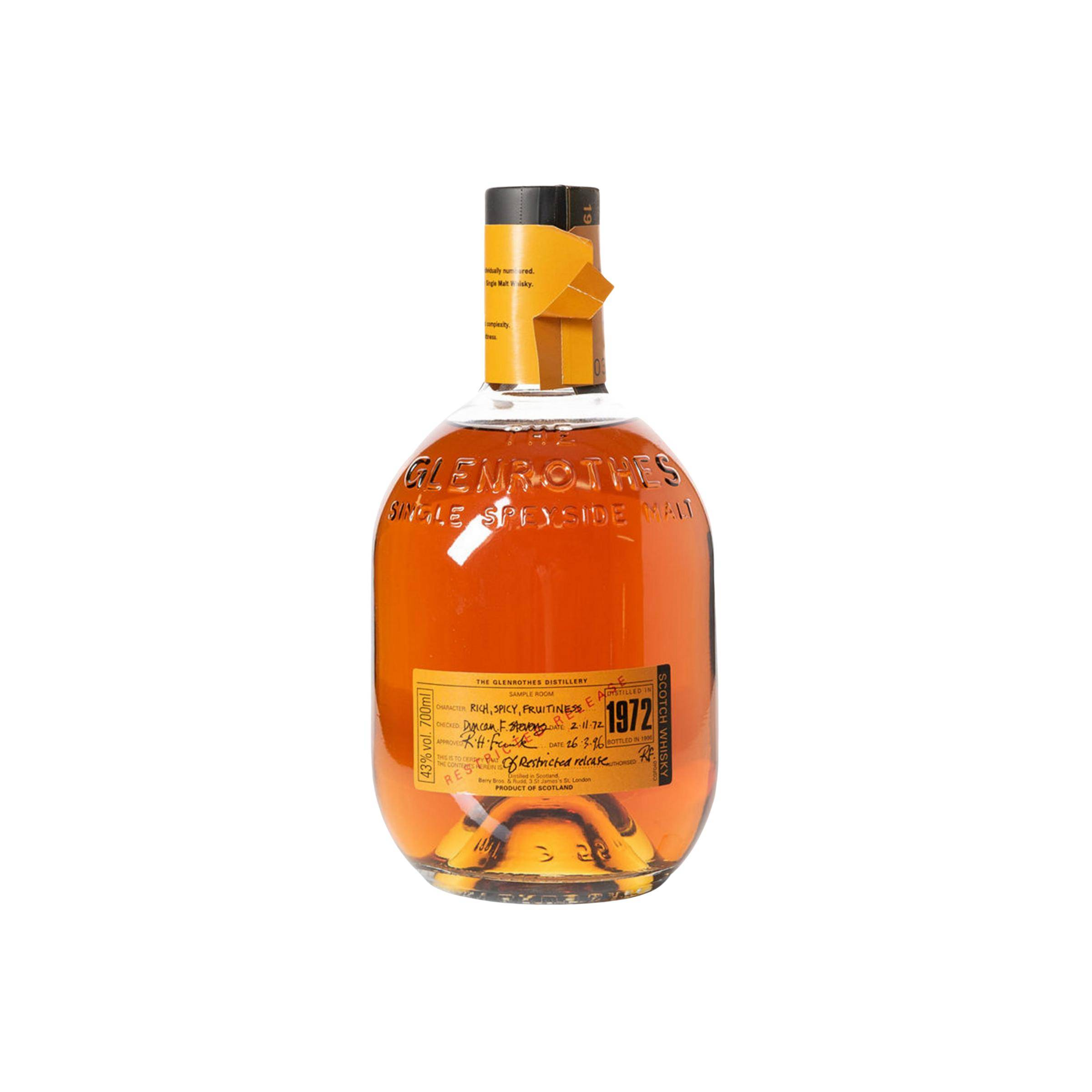 The Glenrothes 1972 23 Years Single Malt Whisky