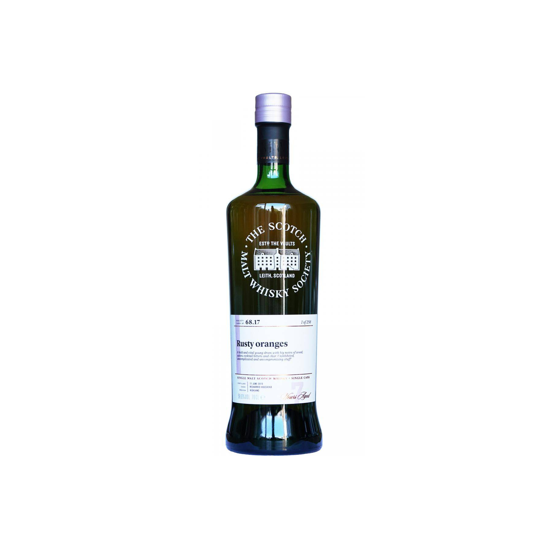 The Scotch Malt Whisky Society 2010 7 Years Single Malt Whisky
