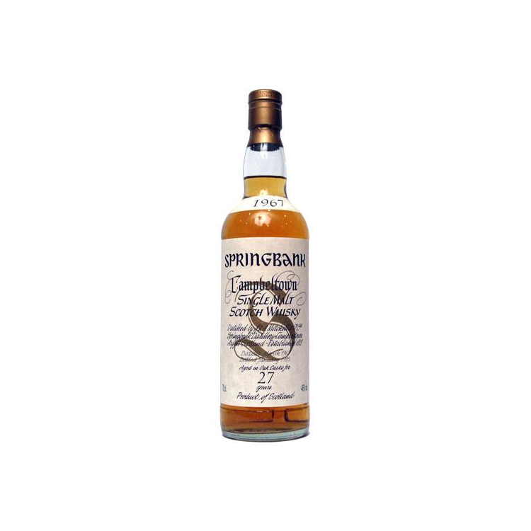 Springbank 1967 27 Years Single Malt Whisky