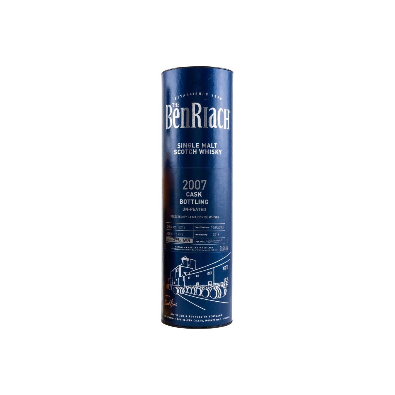 BenRiach 2007 12 Years Single Malt Whisky 3