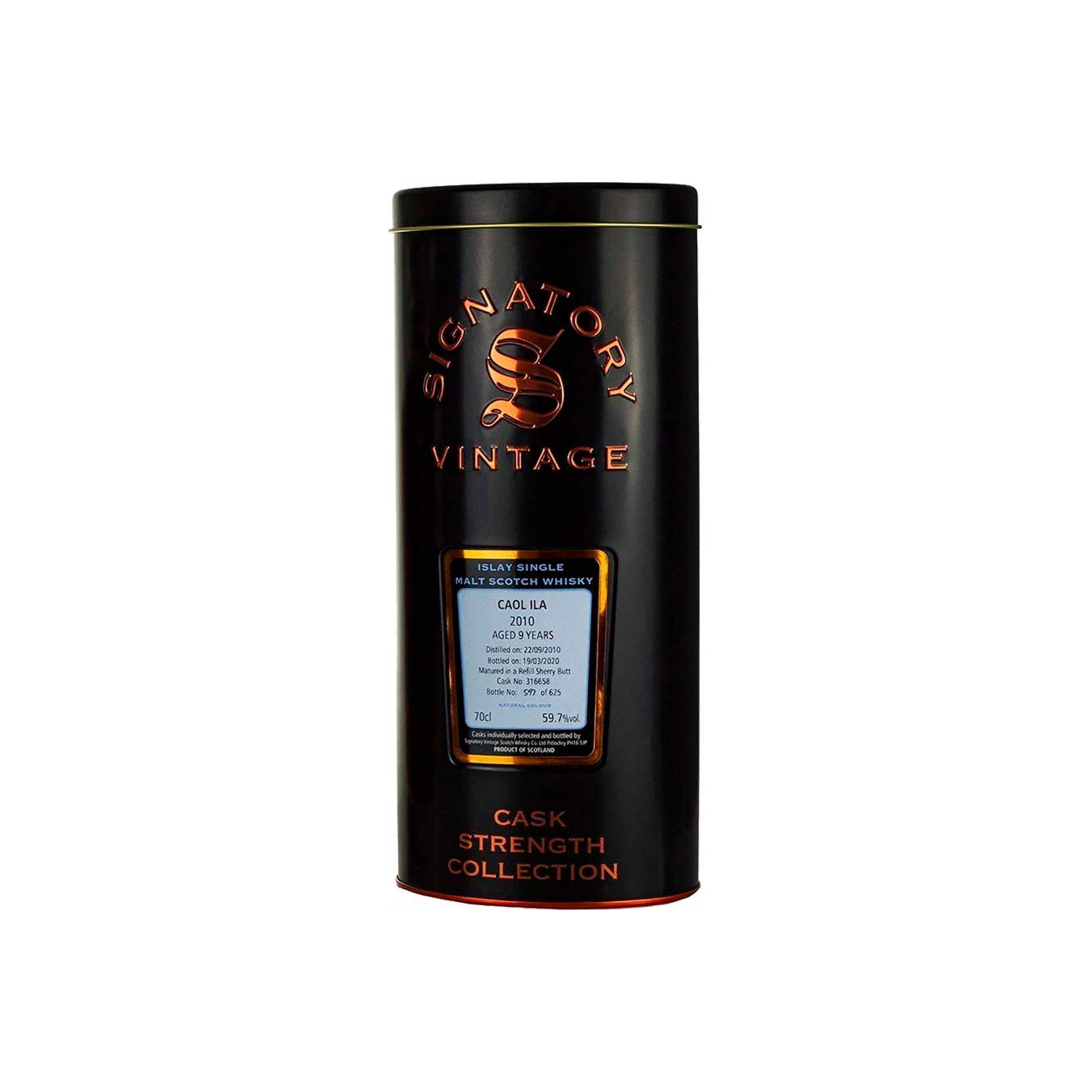 Caol Ila Cask Strength Collection 2010 9 Years Single Malt Whisky 2