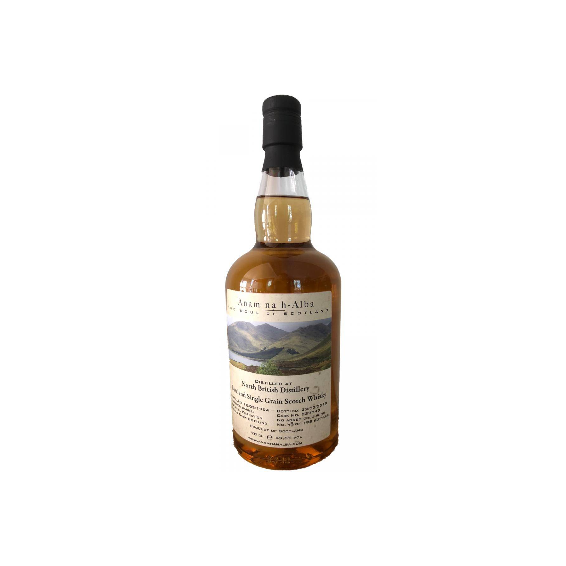 North British 1994 23 Years Single Grain Whisky