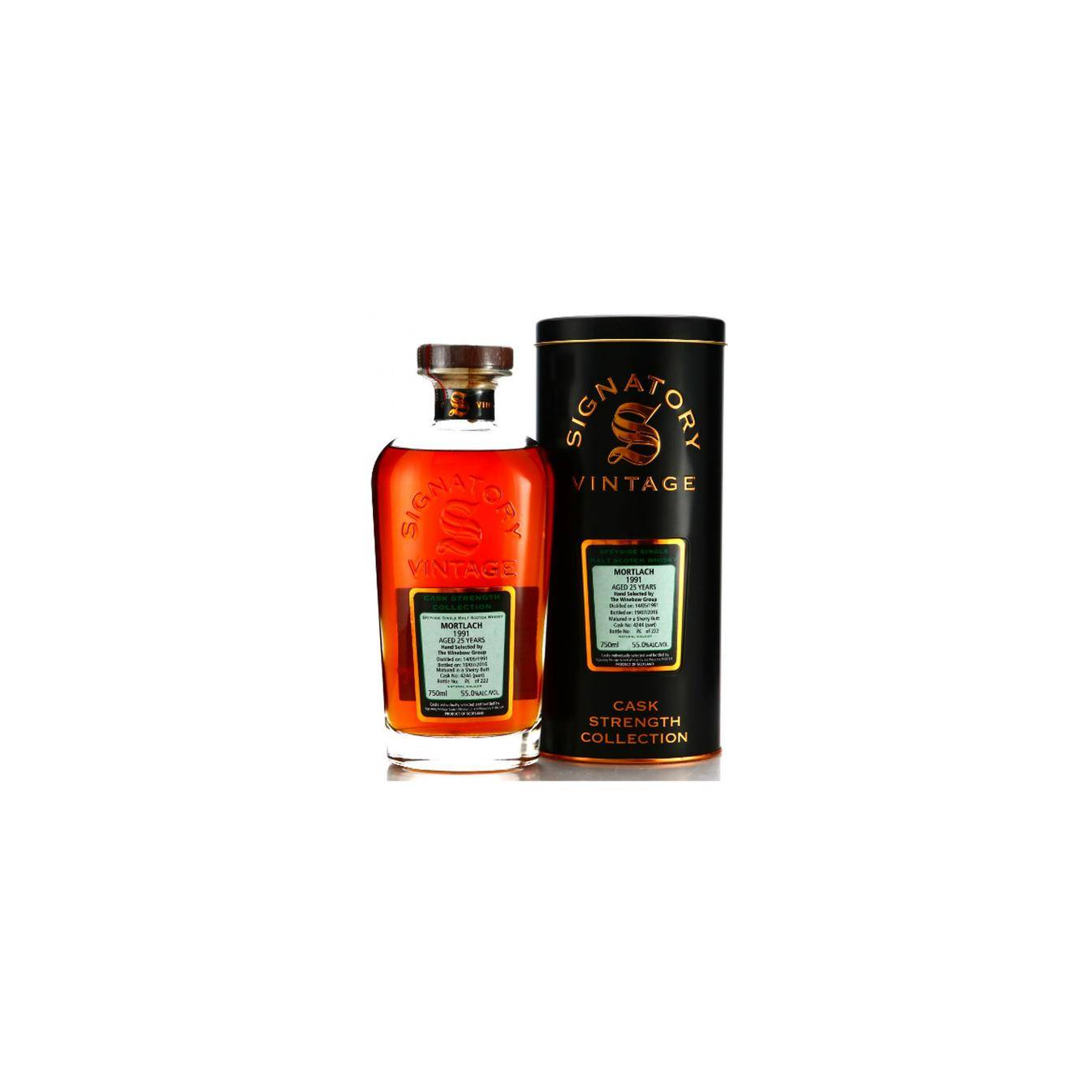 Mortlach Cask Strength Collection 1991 25 Years Single Malt Whisky