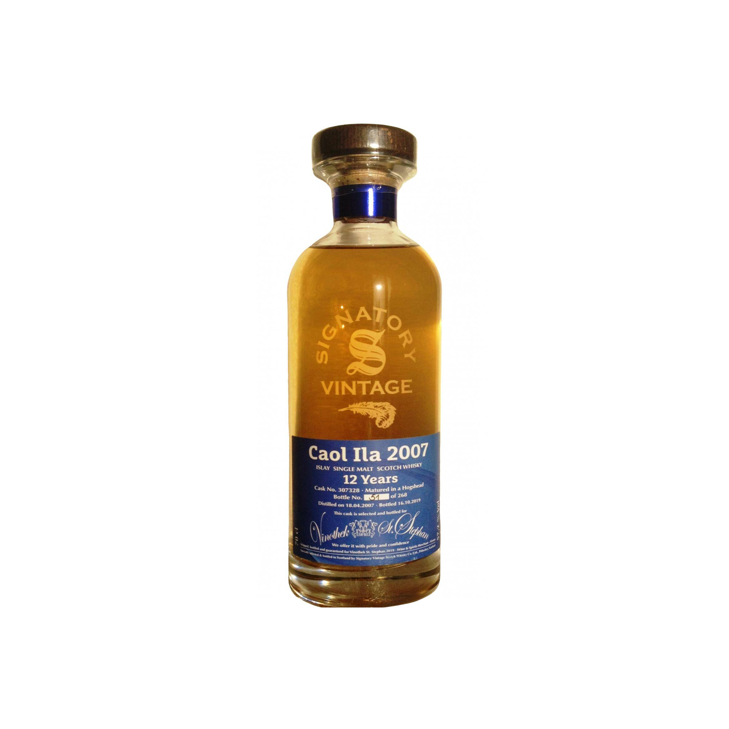 Caol Ila 2007 12 Years Single Malt Whisky