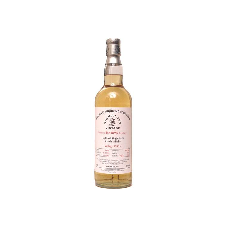 Ben Nevis The Un-Chillfiltered Collection 1993 13 Years Single Malt Whisky