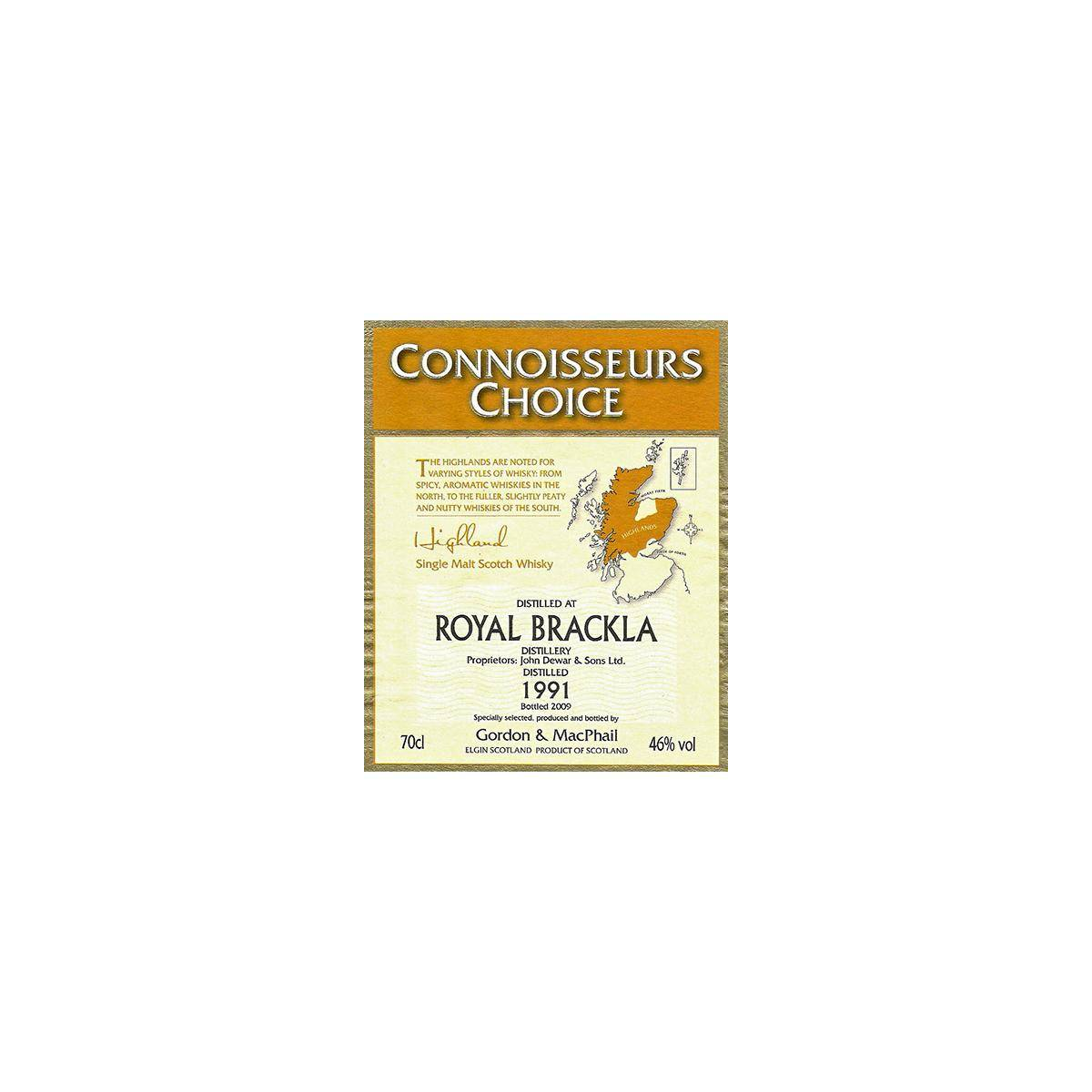 Royal Brackla Connoisseurs Choice 1991 17 Years Single Malt Whisky 2