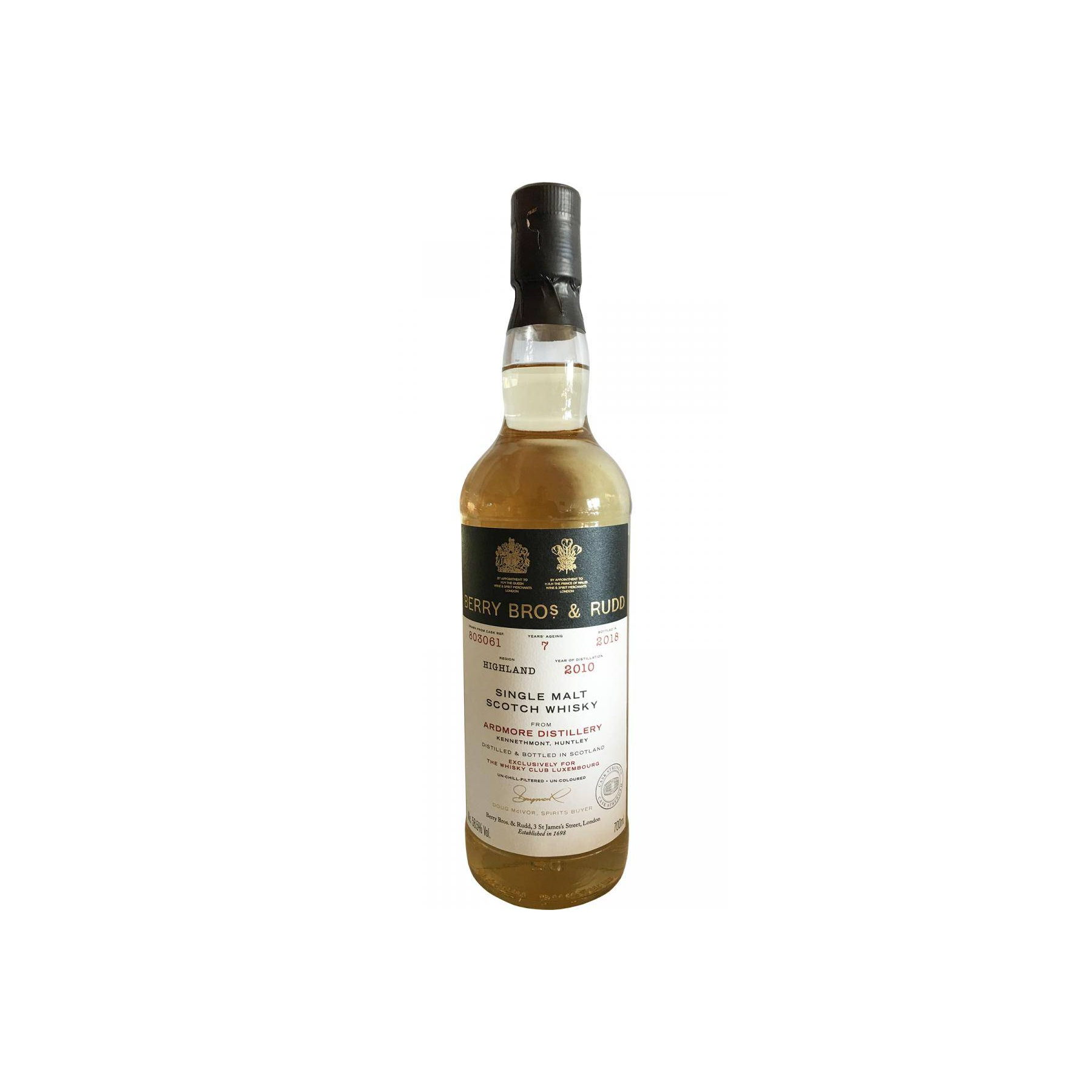 Ardmore 2010 7 Years Single Malt Whisky