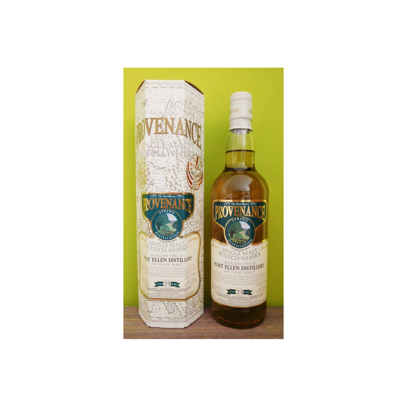 Port Ellen McGibbon's Provenance 1983 23 Years Single Malt Whisky 2