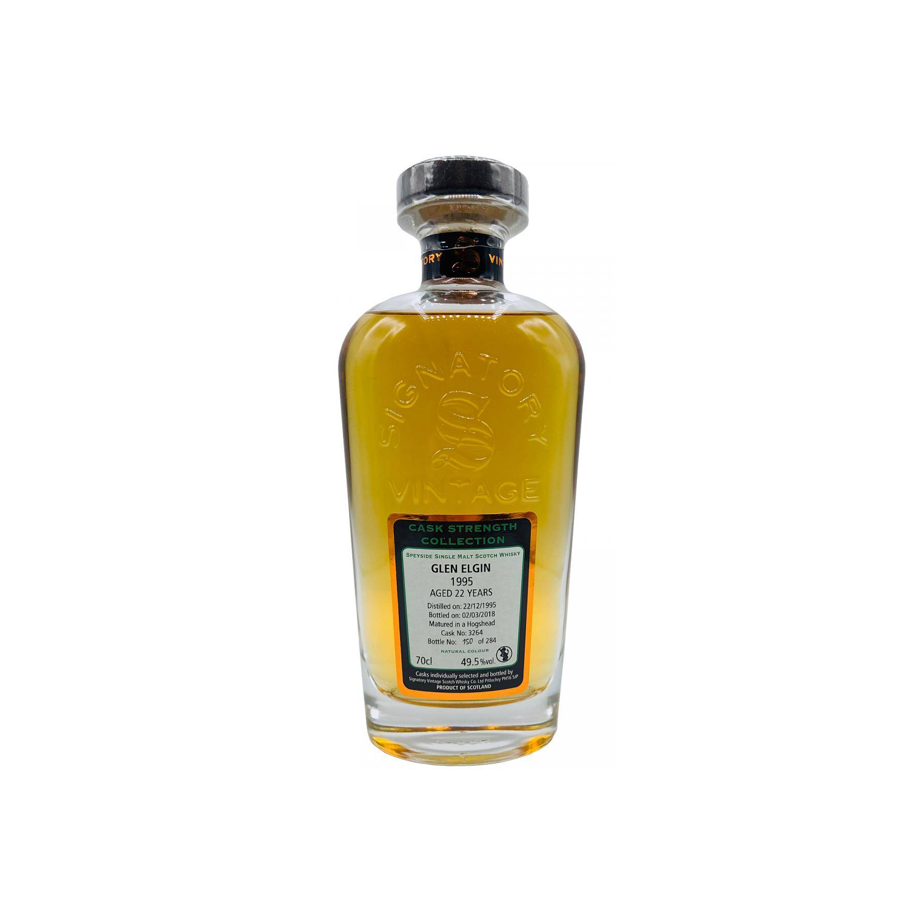 Glen Elgin Cask Strength Collection 1995 22 Years Single Malt Whisky