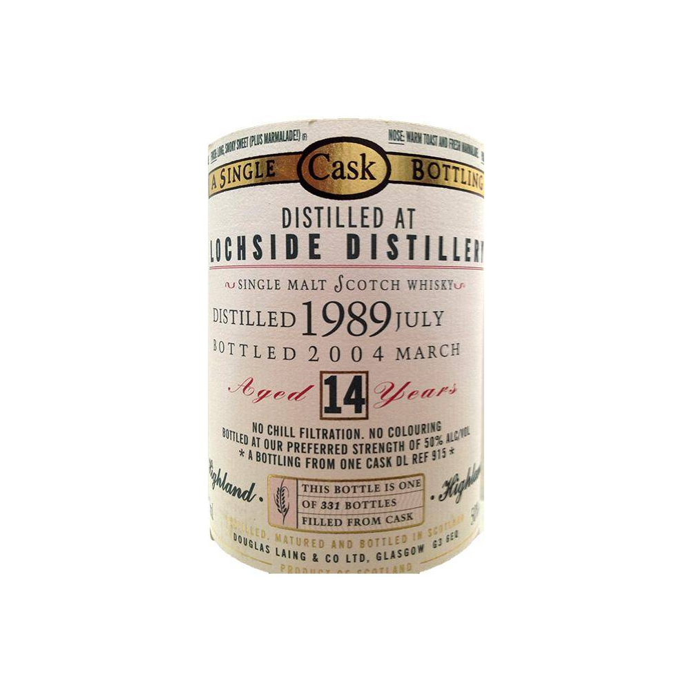 Lochside Old Malt Cask 1989 14 Years Single Malt Whisky 2