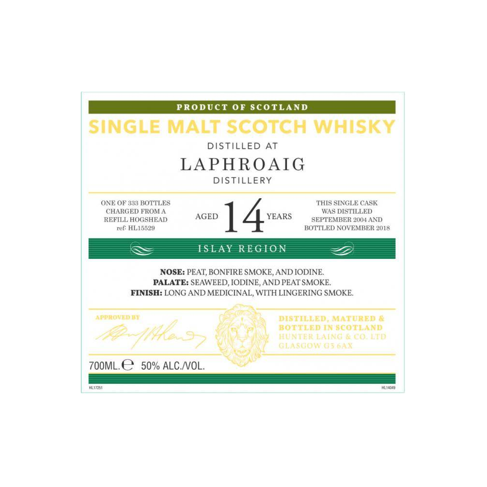 Laphroaig Old Malt Cask 2004 14 Years Single Malt Whisky 3