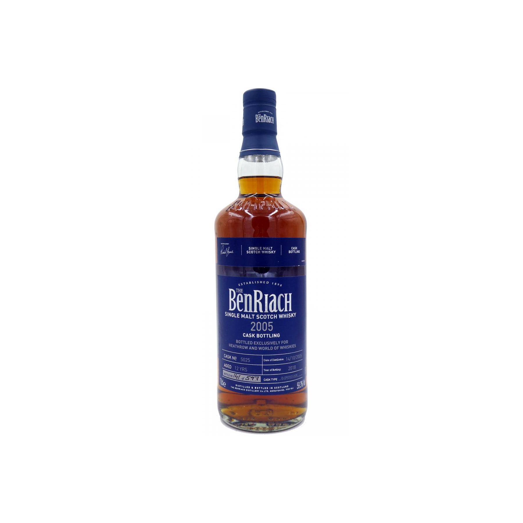BenRiach Individual Cask Bottling 2005 12 Years Single Malt Whisky