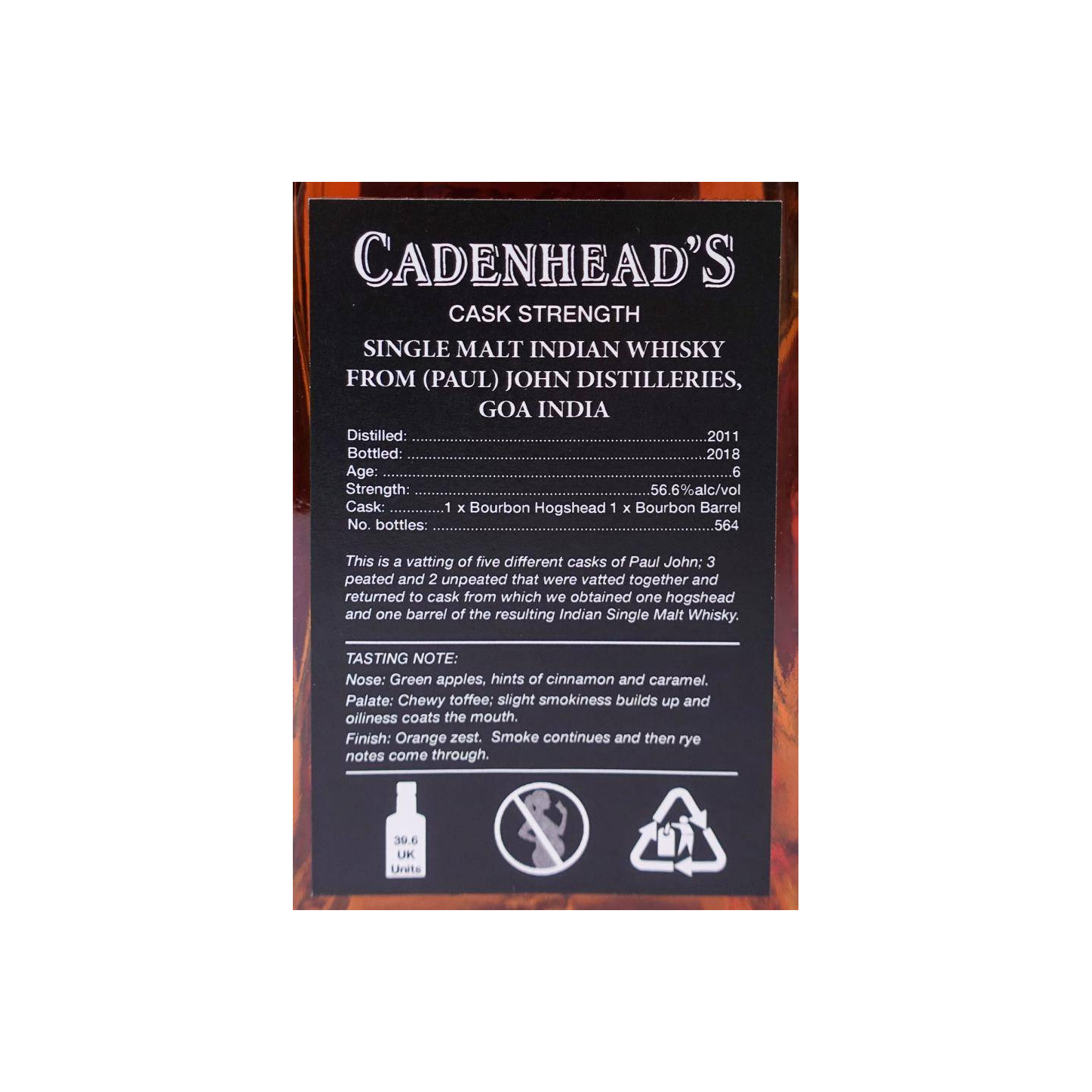Cadenhead Small Batch 2011 6 Years Single Malt Whisky 2