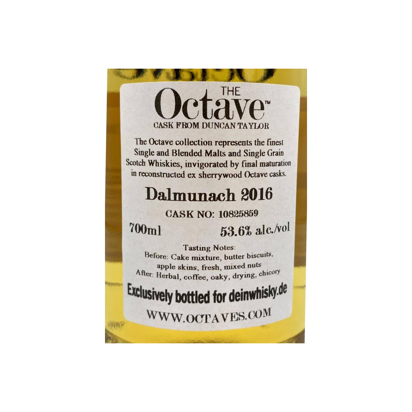 Dalmunach The Octave 2016 3 Years Single Malt Whisky 3