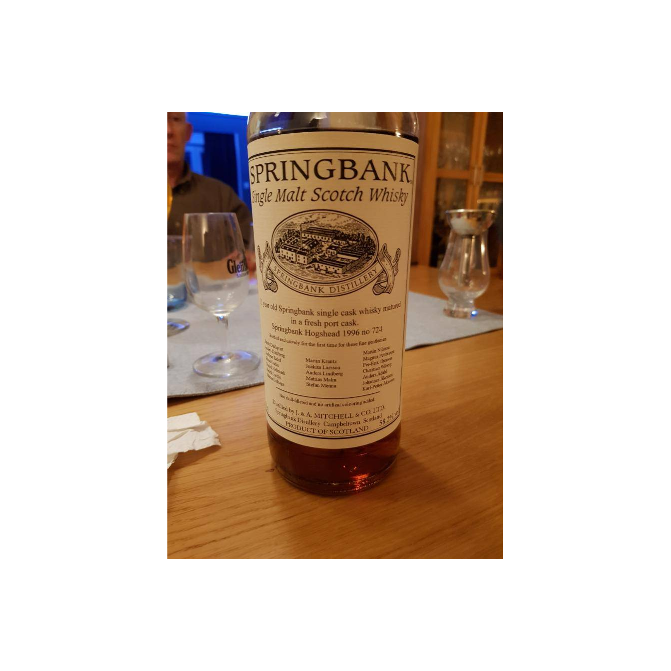 Springbank 1996 11 Years Single Malt Whisky