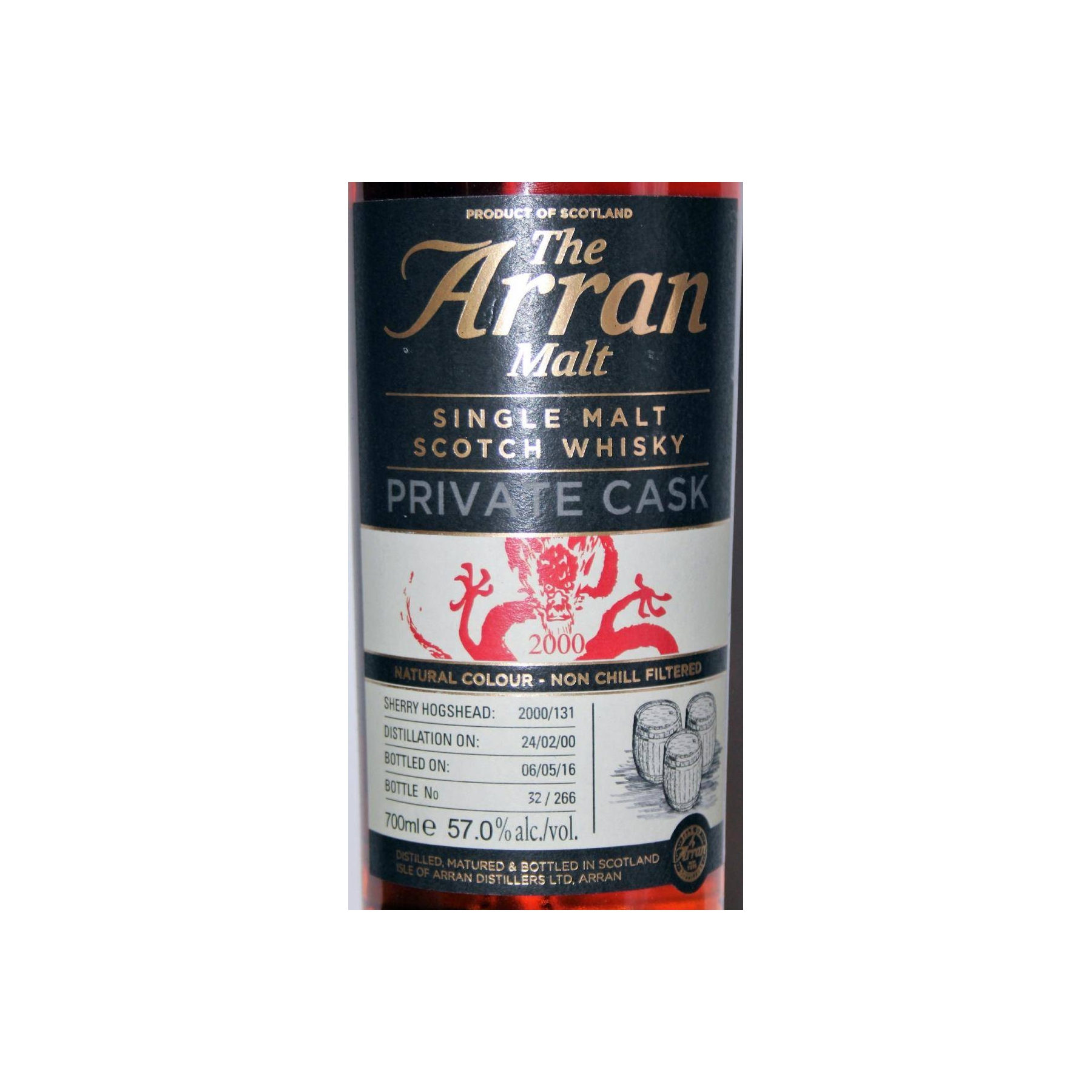 Arran Private Cask 2000 16 Years Single Malt Whisky 2