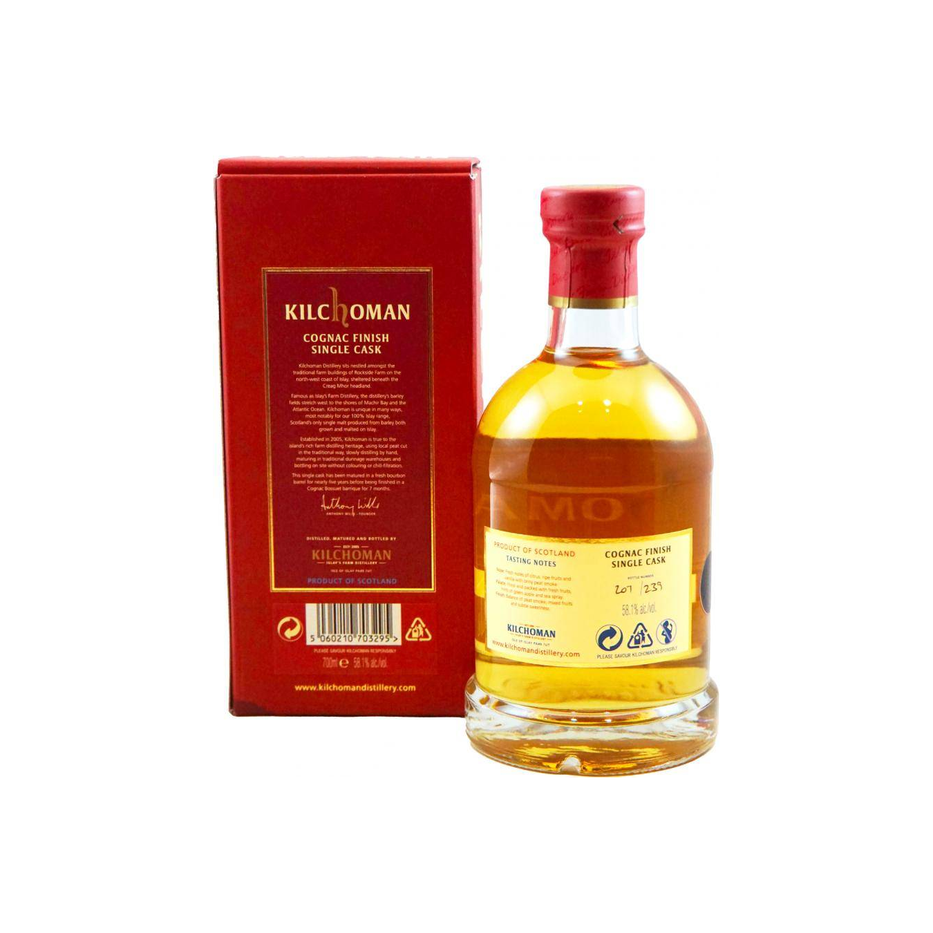 Kilchoman 2014 5 Years Single Malt Whisky 3
