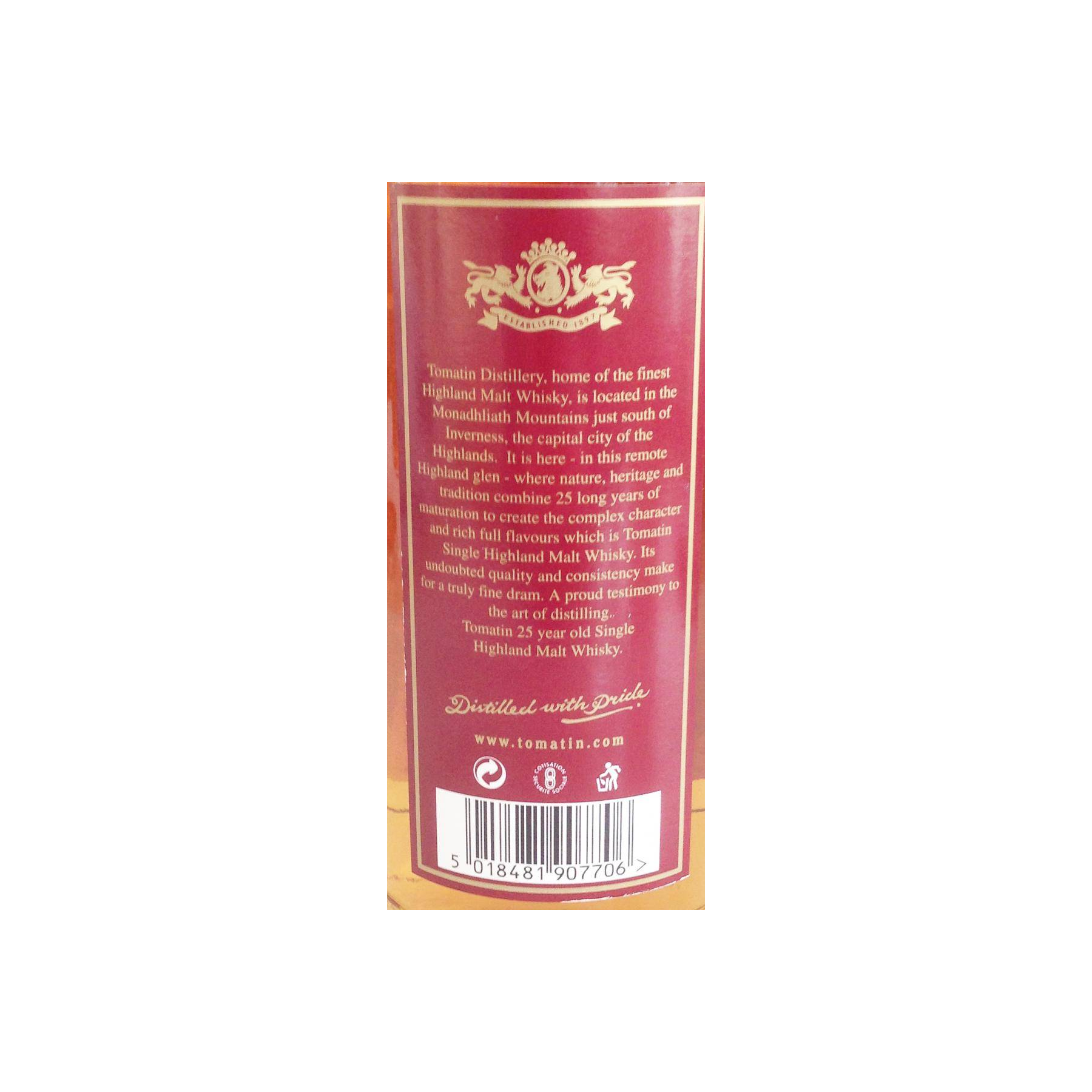 Tomatin 1978 25 Years Single Malt Whisky 2
