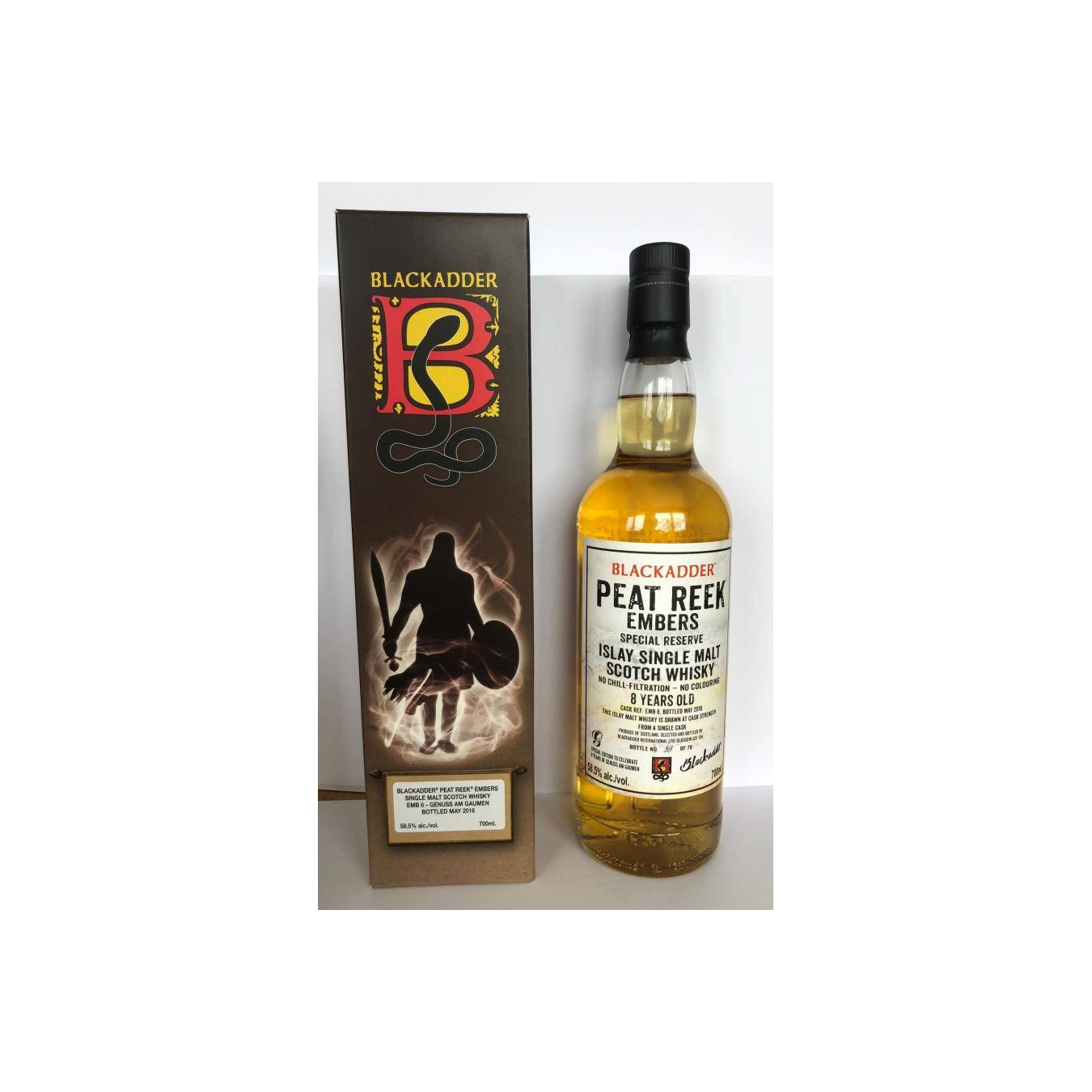 Blackadder Special Reserve 2010 8 Years Single Malt Whisky 3