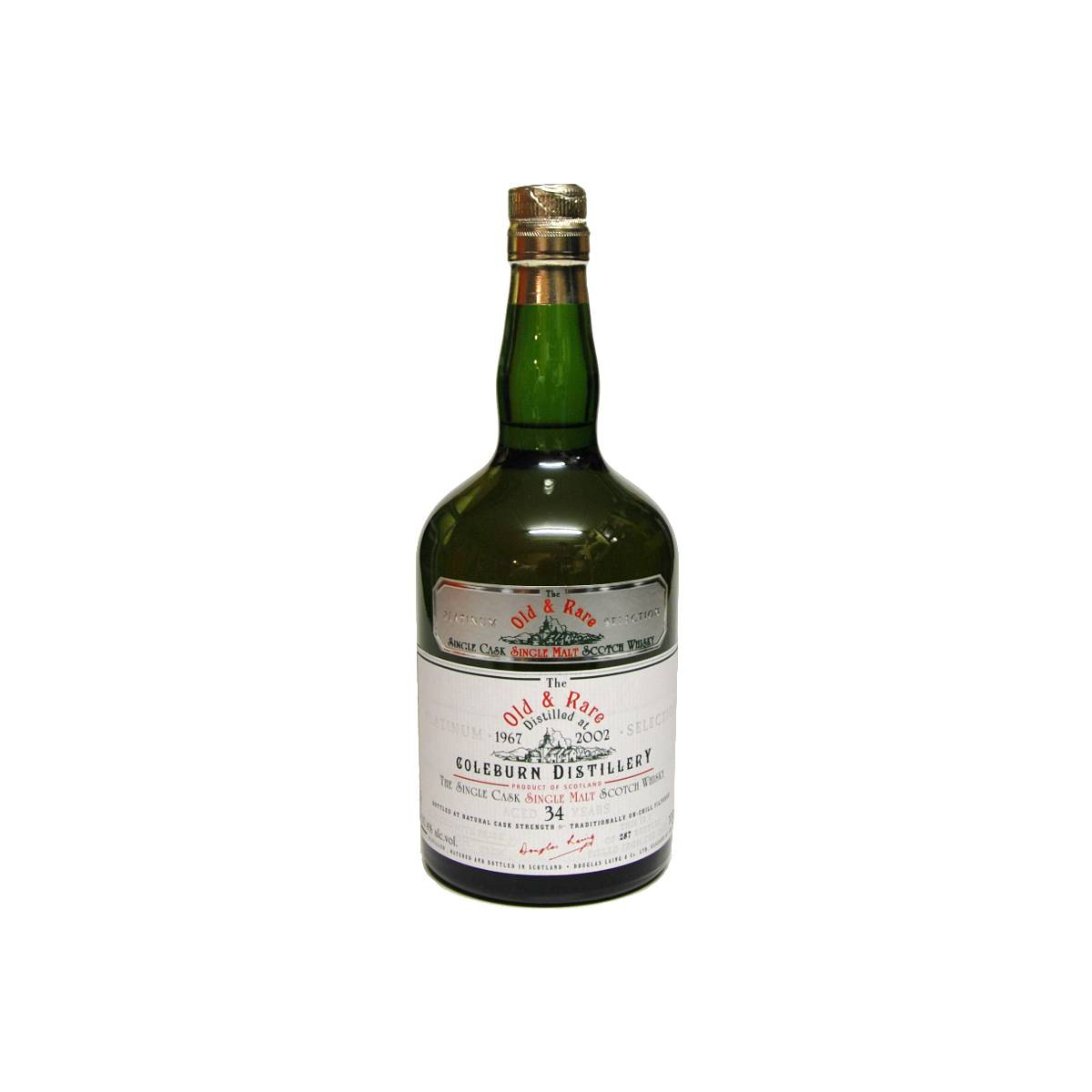 Coleburn 1967 34 Years Single Malt Whisky