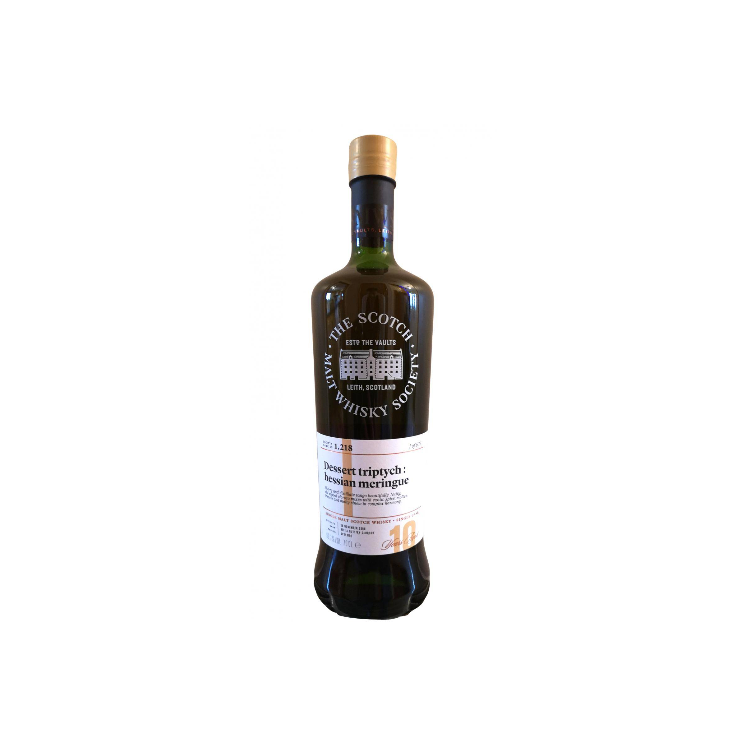 The Scotch Malt Whisky Society 2008 10 Years Single Malt Whisky
