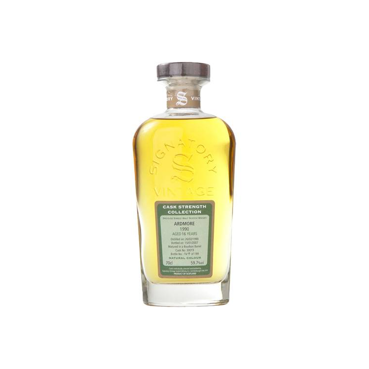 Ardmore Cask Strength Collection 1990 16 Years Single Malt Whisky