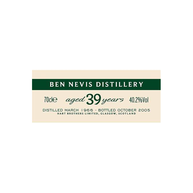 Ben Nevis Finest Collection 1966 39 Years Single Malt Whisky 2