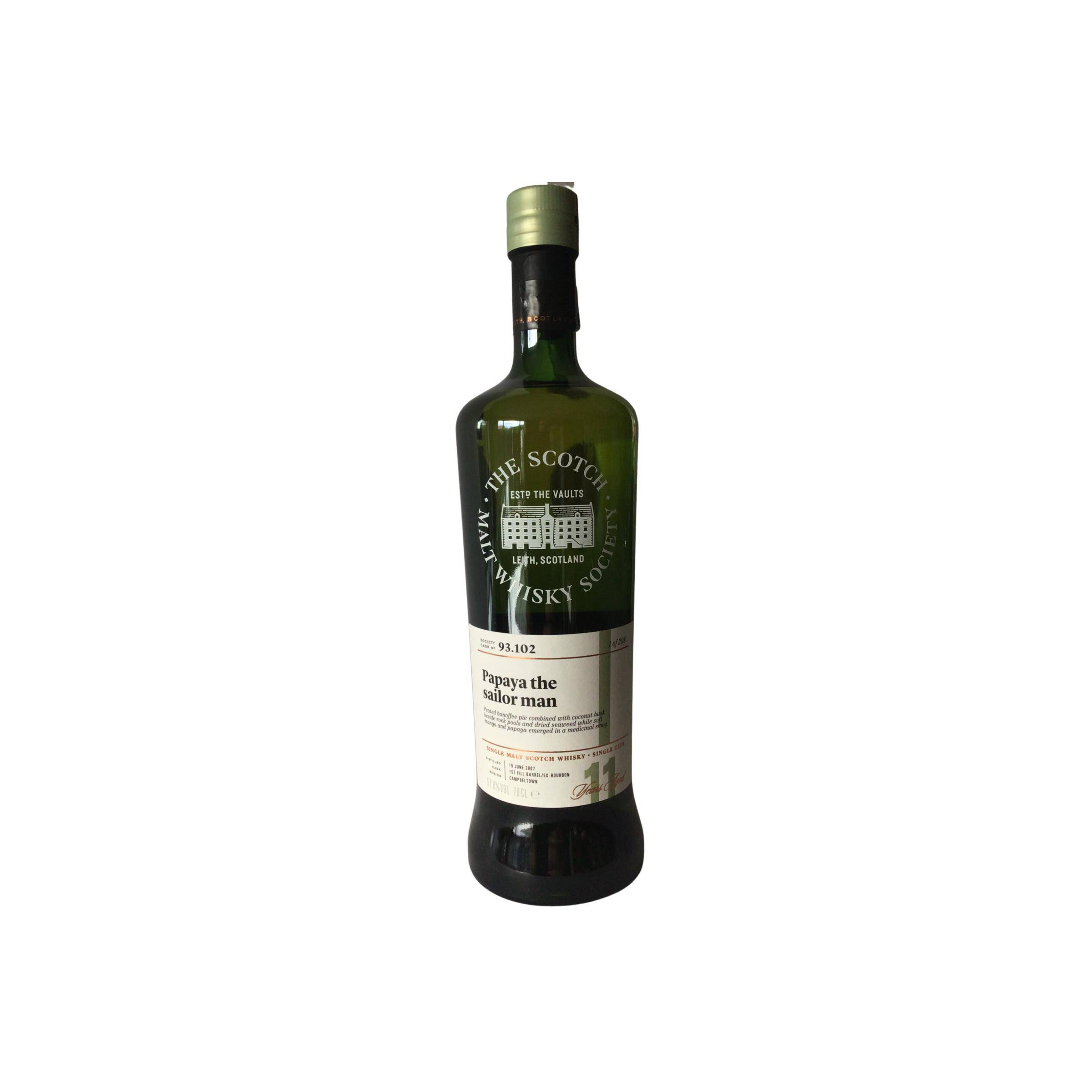 The Scotch Malt Whisky Society 2007 11 Years Single Malt Whisky