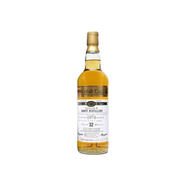 Banff Old Malt Cask 1974 32 Years Single Malt Whisky
